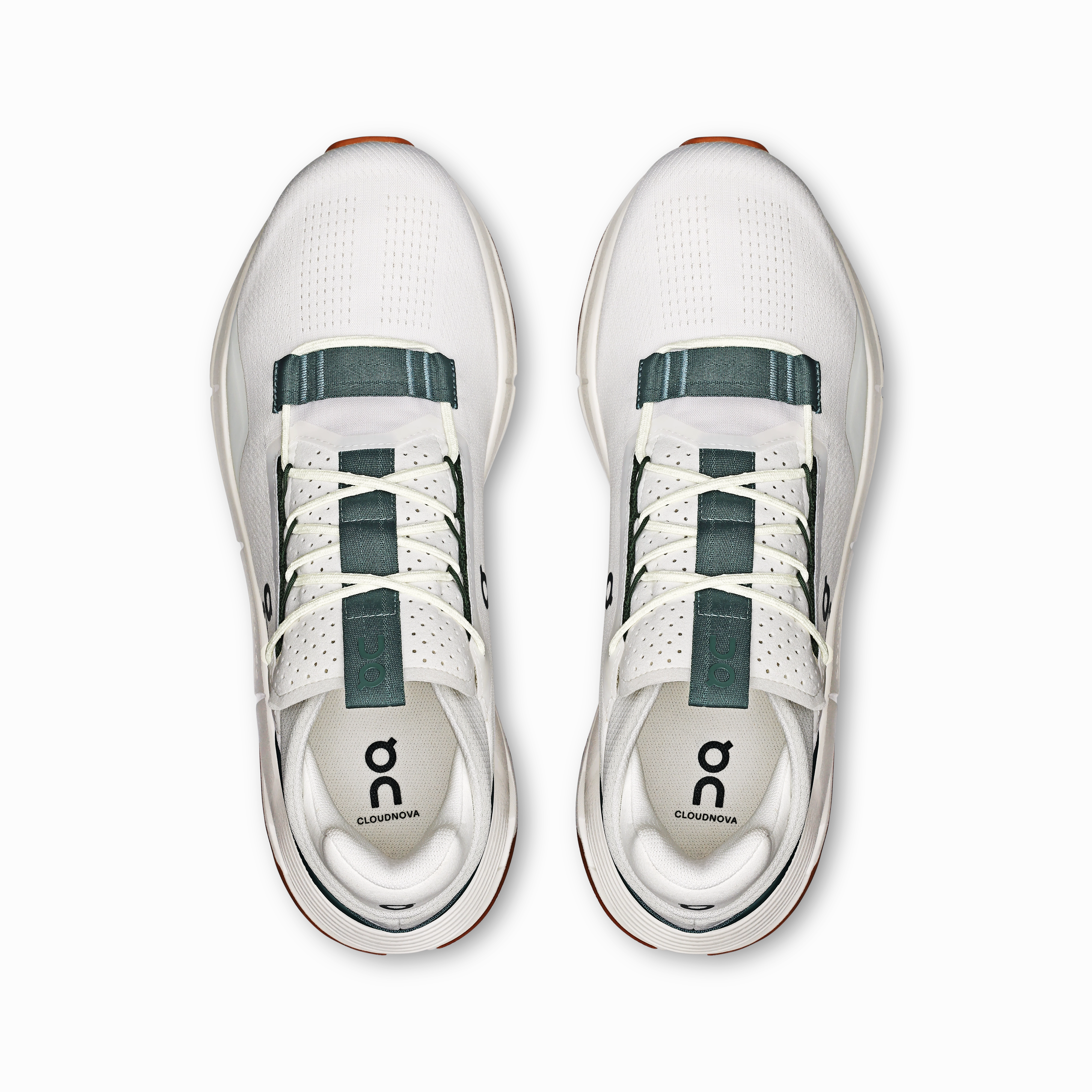 short - term use shoes On Running Men's Cloudnova 2 Shoes - Ivory / Olive