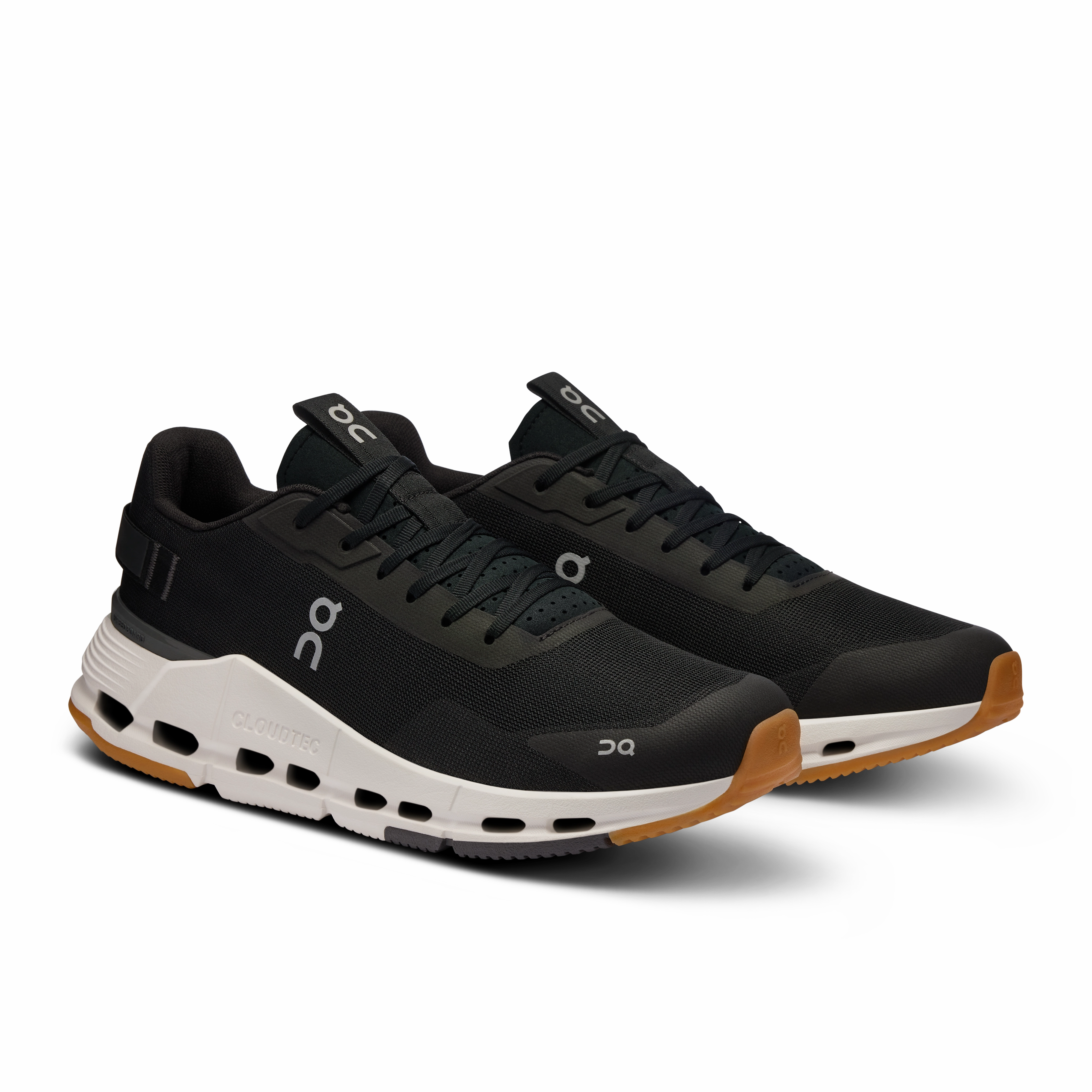 On Running Men's Cloudnova Form 2 Shoes - Black / Ivory optimize running form High Traction