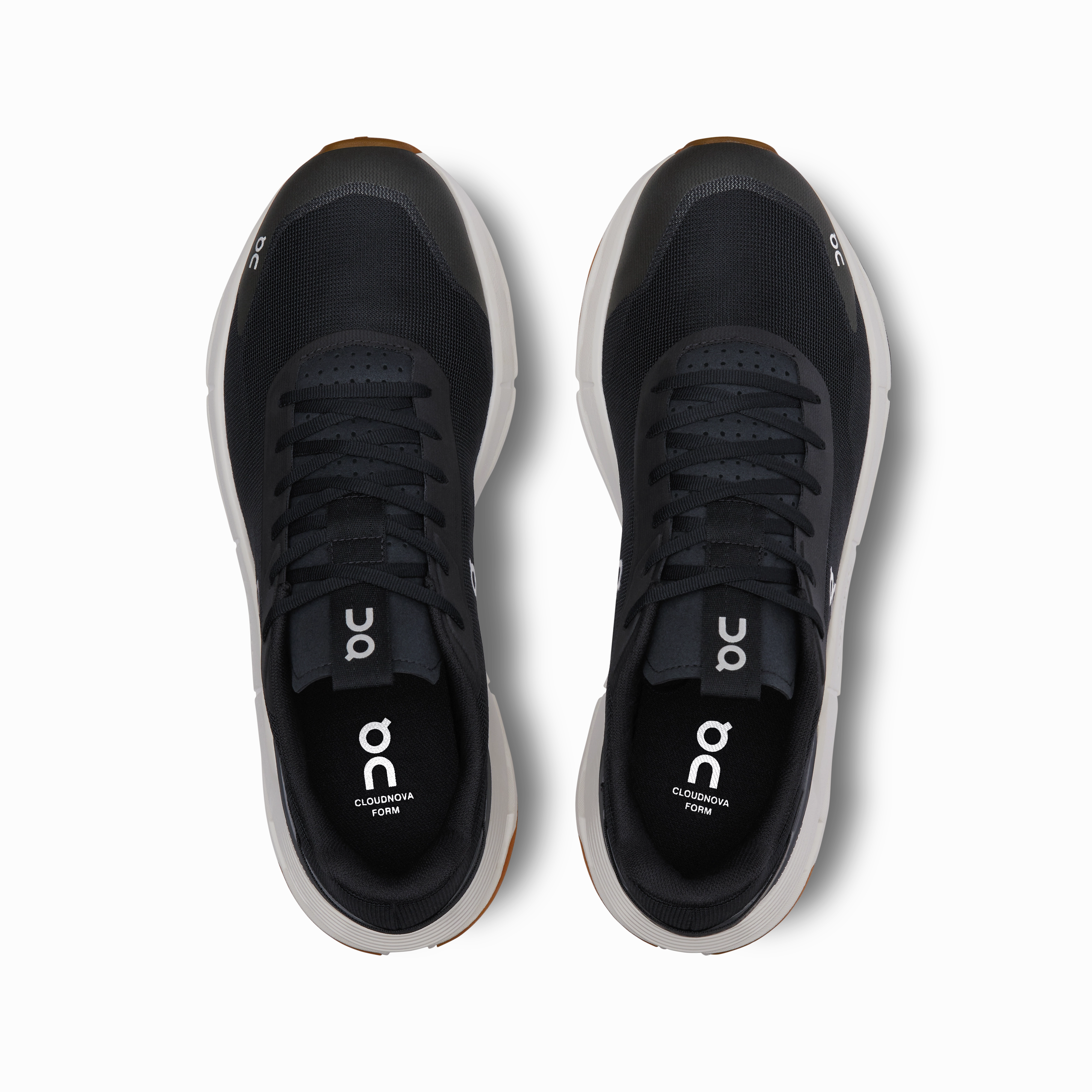 heel - cushion running shoes On Running Men's Cloudnova Form 2 Shoes - Black / Ivory