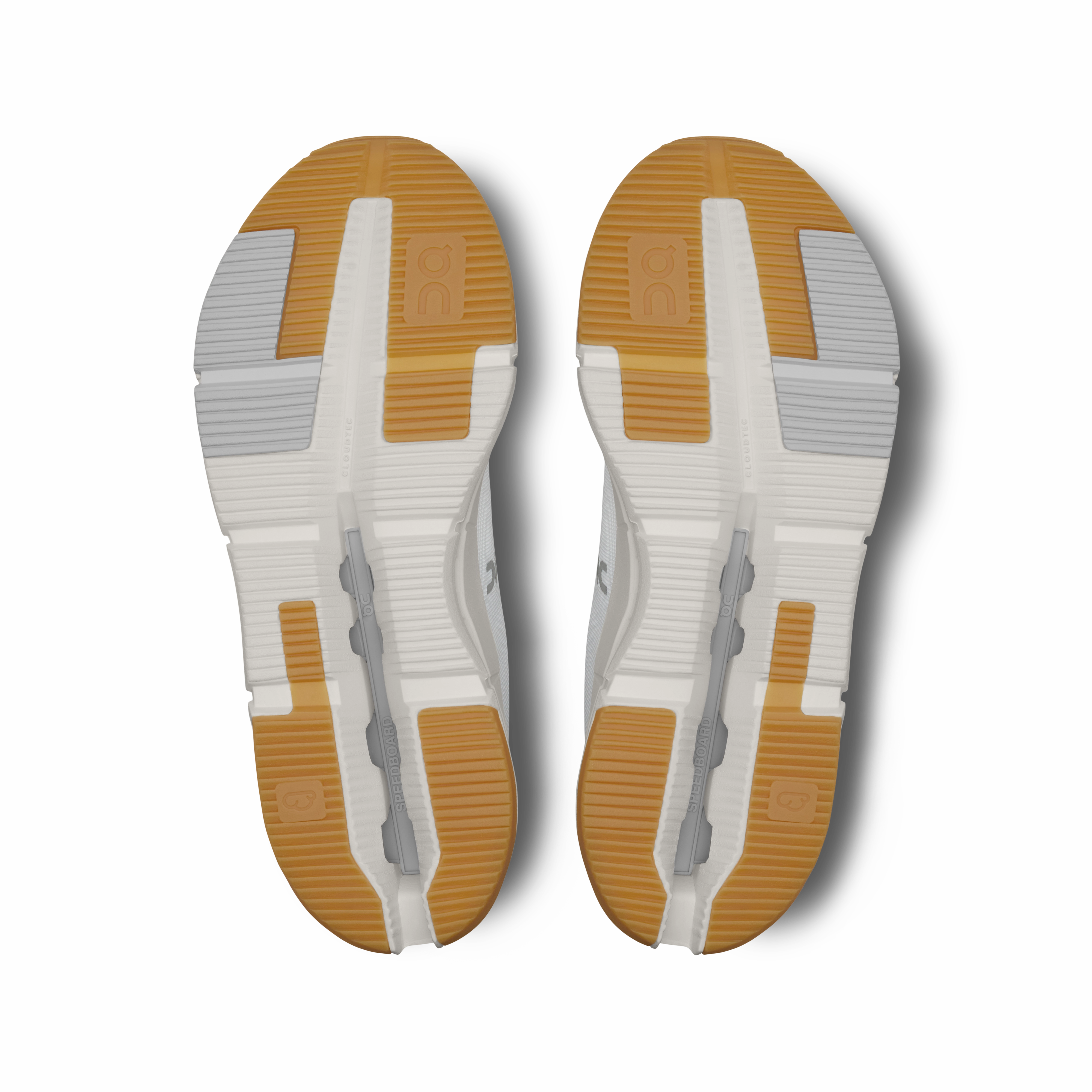 Heat Dissipating Upper Every Step On Running Men's Cloudnova Form 2 Shoes - White / Ivory