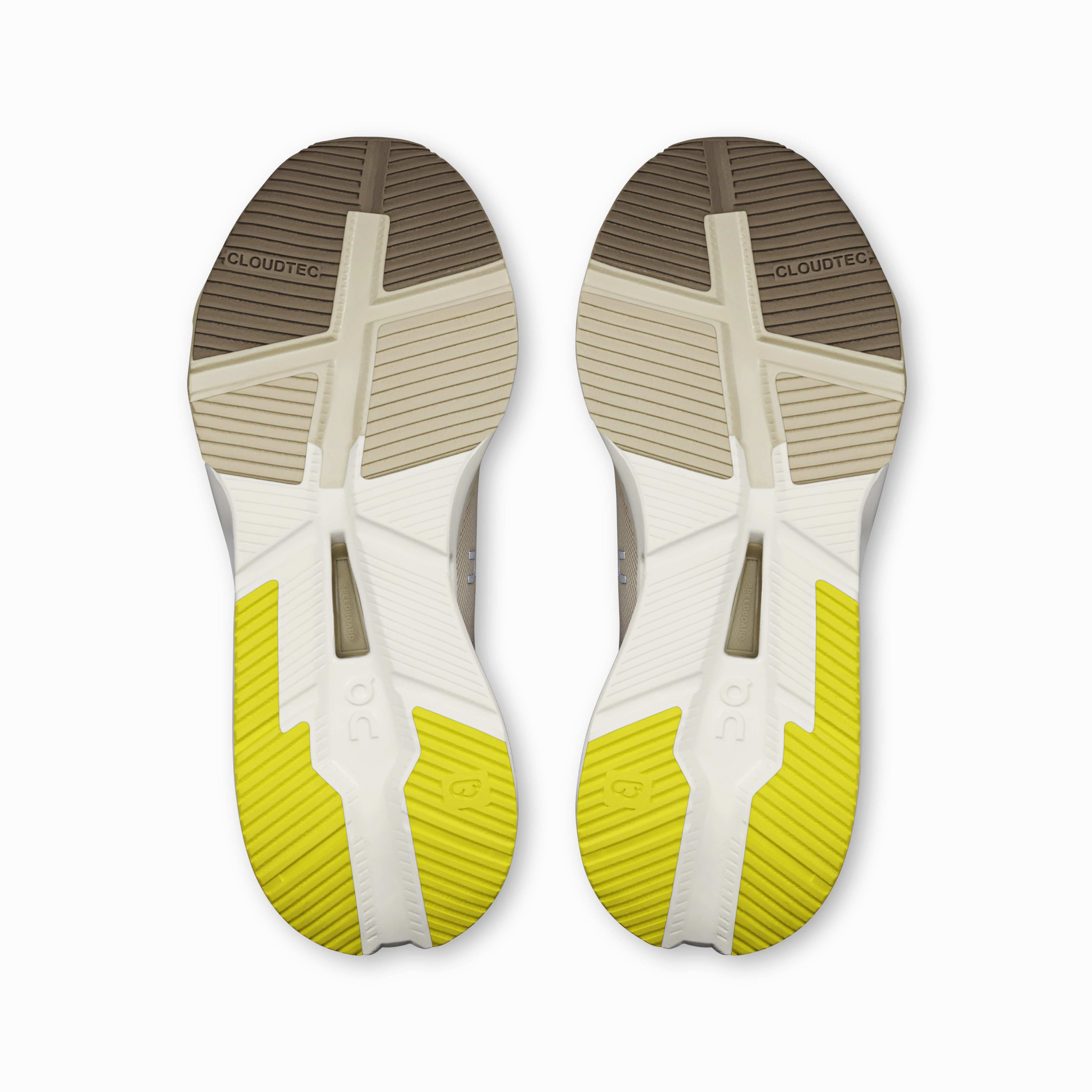 Ultra Breathable Weave On Running Men's Cloudnova X Shoes - Ghost / Cinder