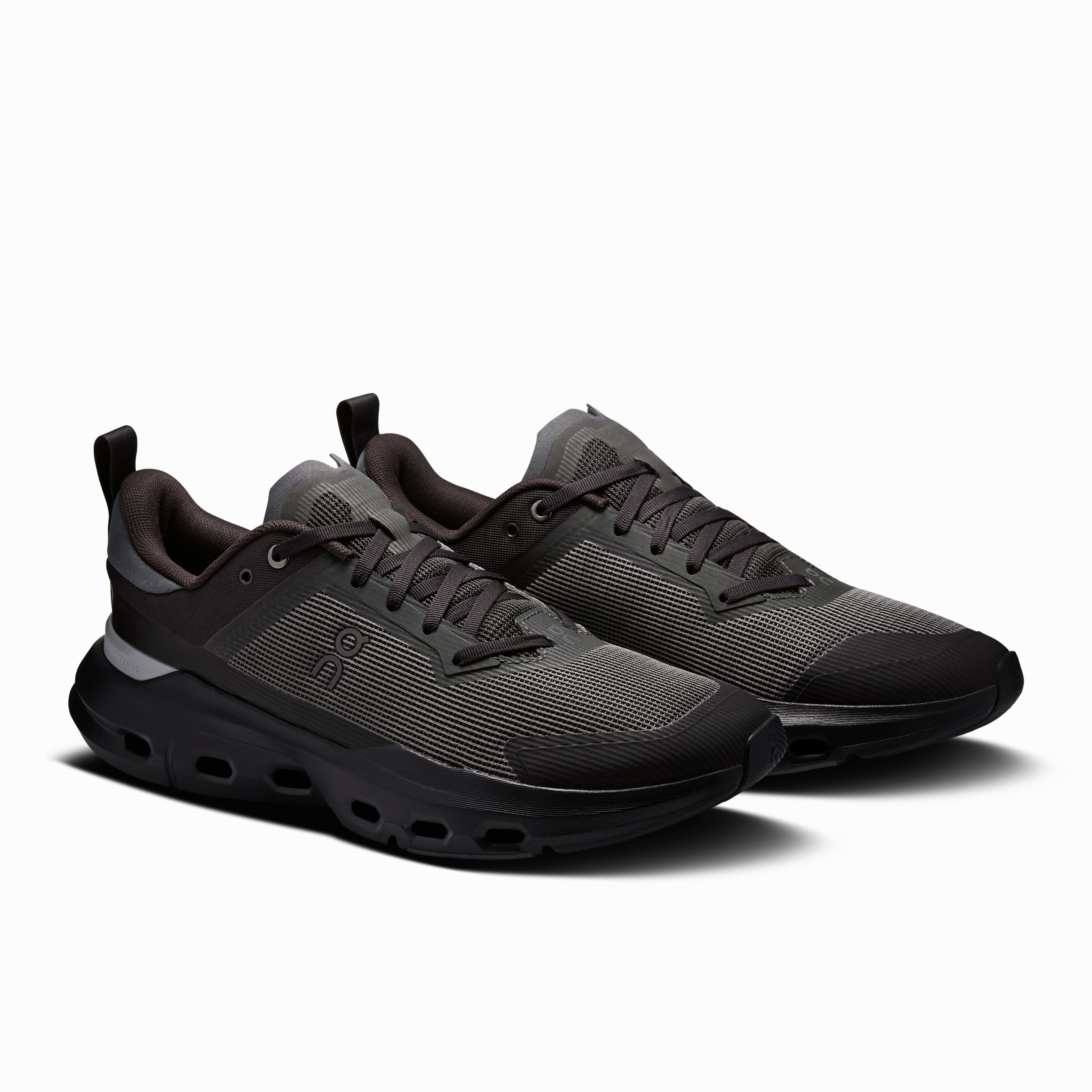 team shoes Rollbar Stability System On Running Men's Cloudpulse Next Shoes - Black / Stone