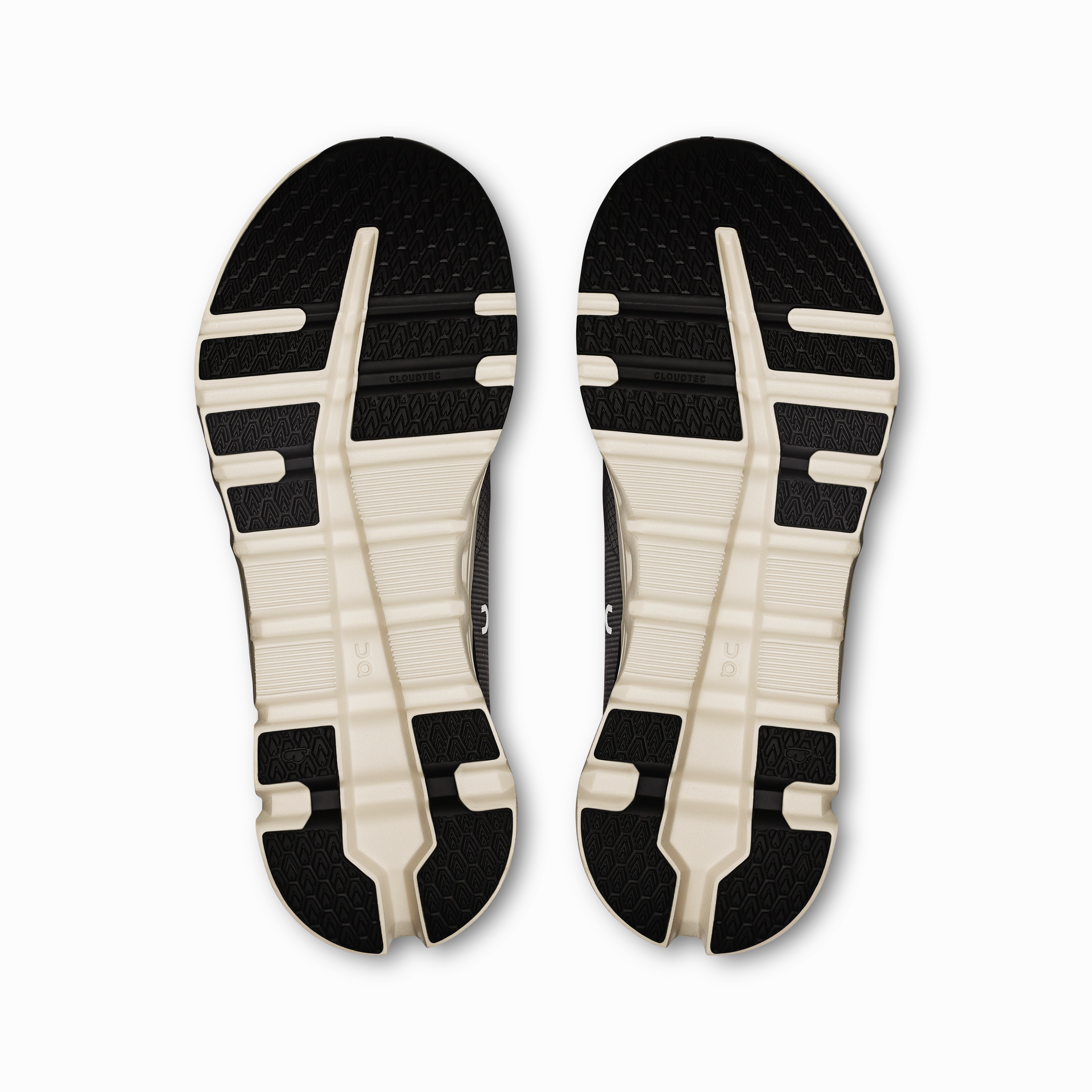 On Running Men's Cloudrunner 2 Waterproof Shoes - Eclipse / Eclipse appliqued running option Natural motion