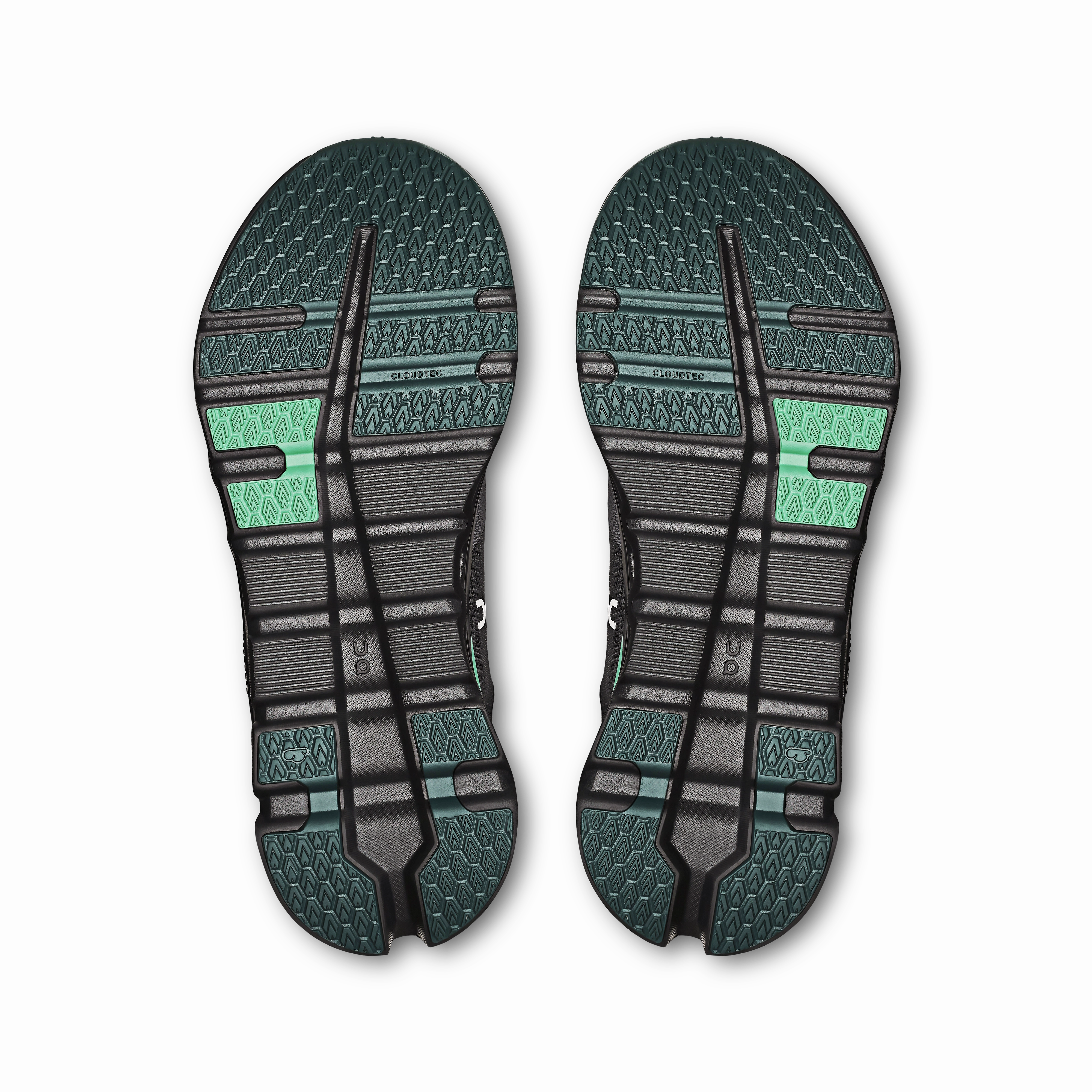 On Running Men's Cloudrunner 2 Waterproof Shoes - Eclipse / Rosemary customized shoes Rough surface grip