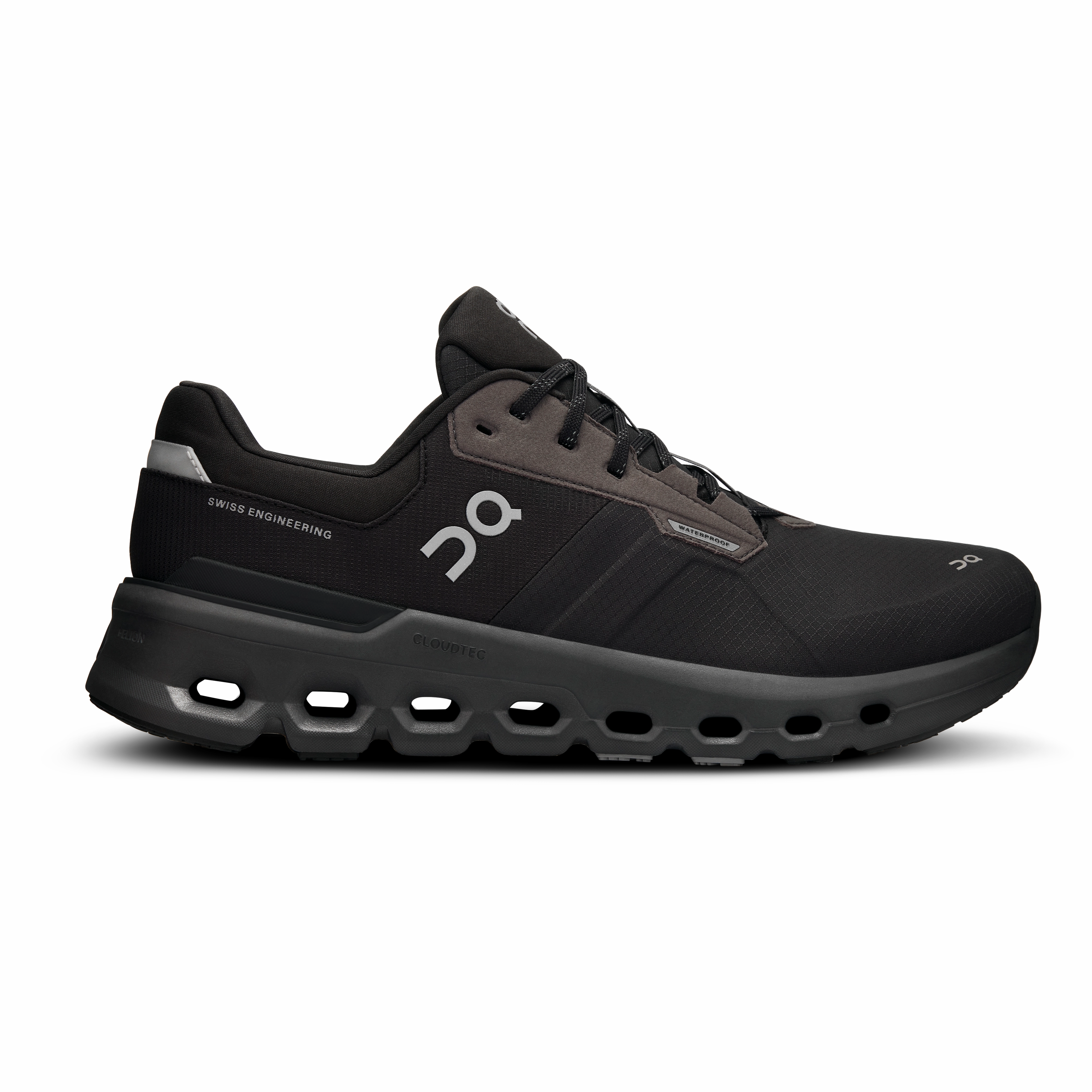 On Running Men's Cloudrunner 2 Waterproof Shoes - Magnet / Black park - specific shoes