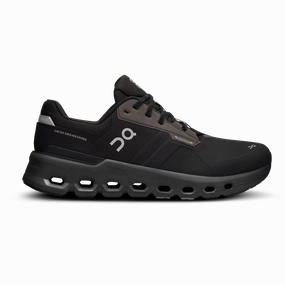 On Running Men's Cloudrunner 2 Waterproof Shoes - Magnet / Black park - specific shoes