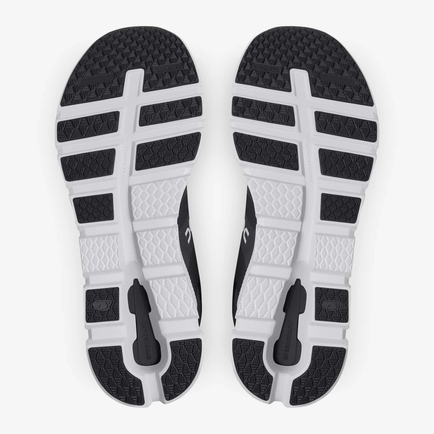 On Running Men's Cloudrunner Shoes - Eclipse / Frost carbon - fiber shoes