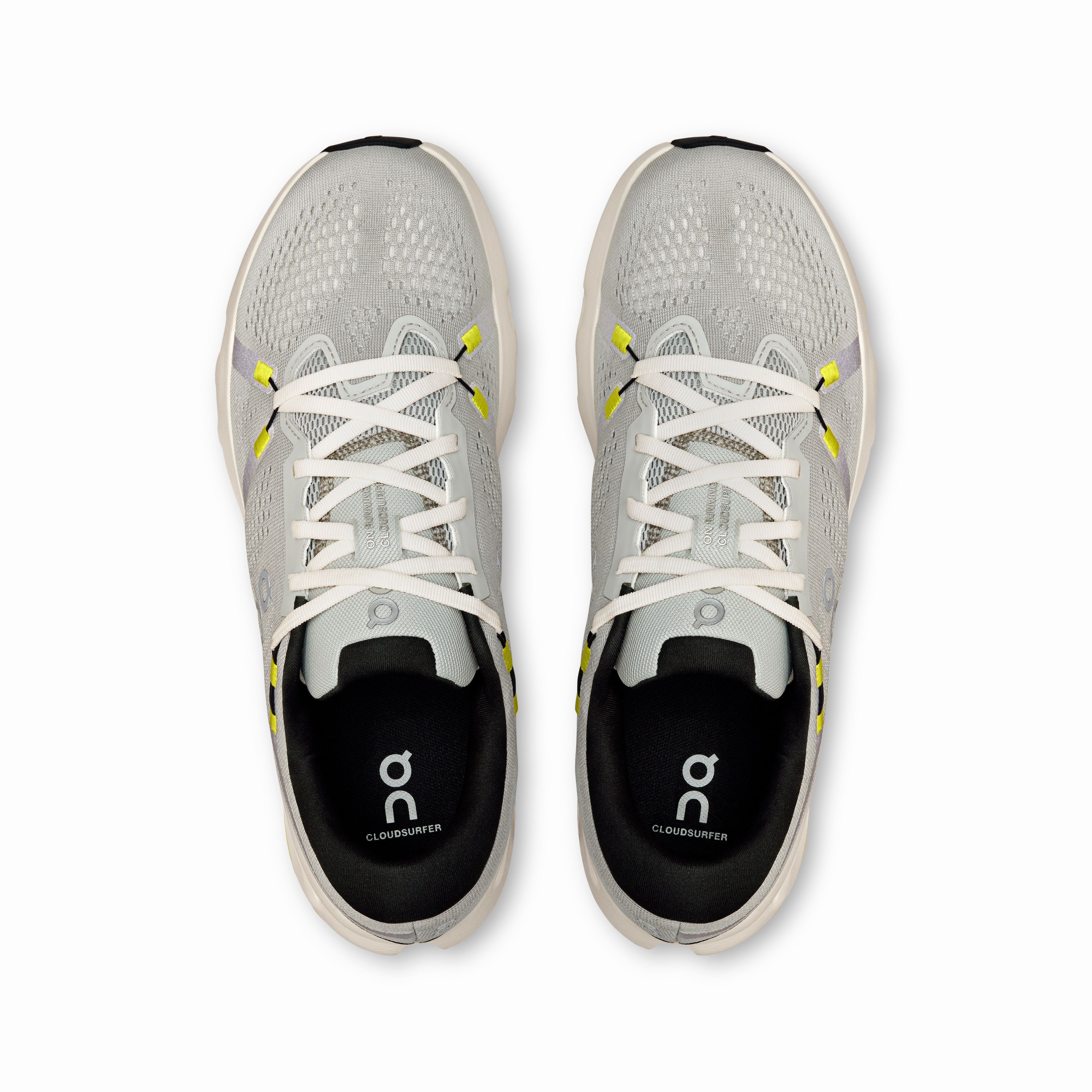 On Running Men's Cloudsurfer 2 Shoes - Glacier / Ivory Versatile Fit long - distance running shoes