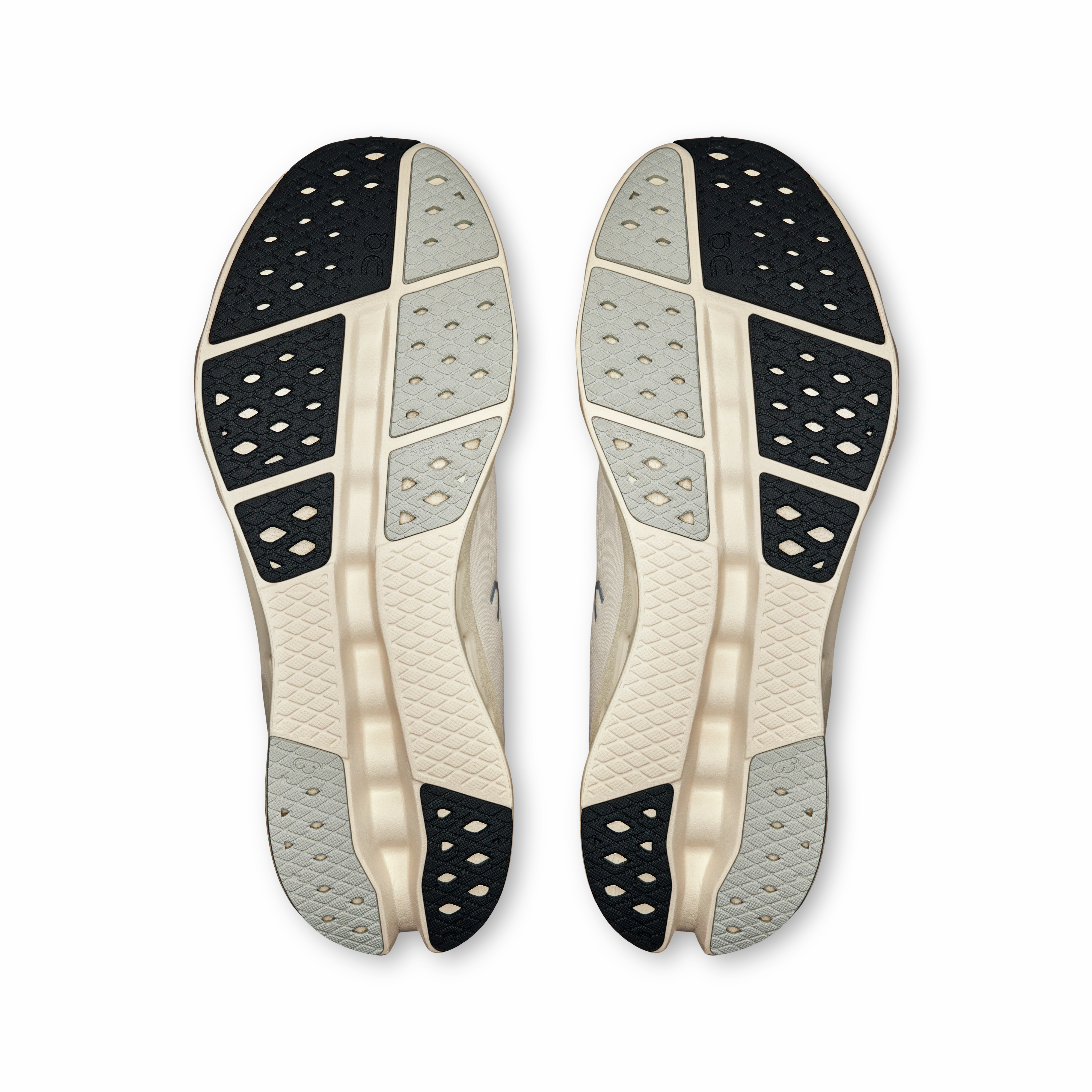 Soft Cushioning High Top Style On Running Men's Cloudsurfer 2 Shoes - Ivory / Ivory