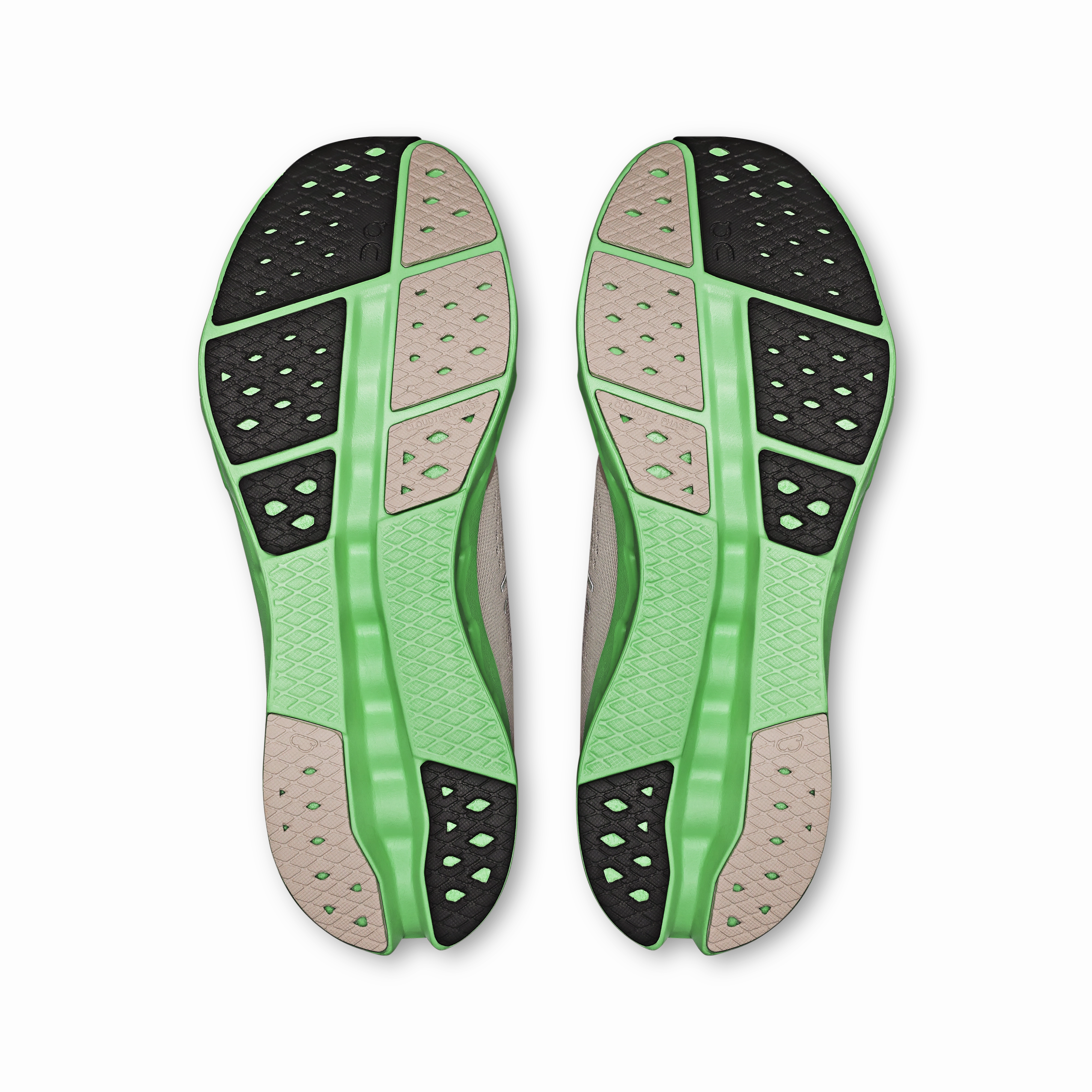 running in sunny weather shoes On Running Men's Cloudsurfer 2 Shoes - Truffle / Honeydew