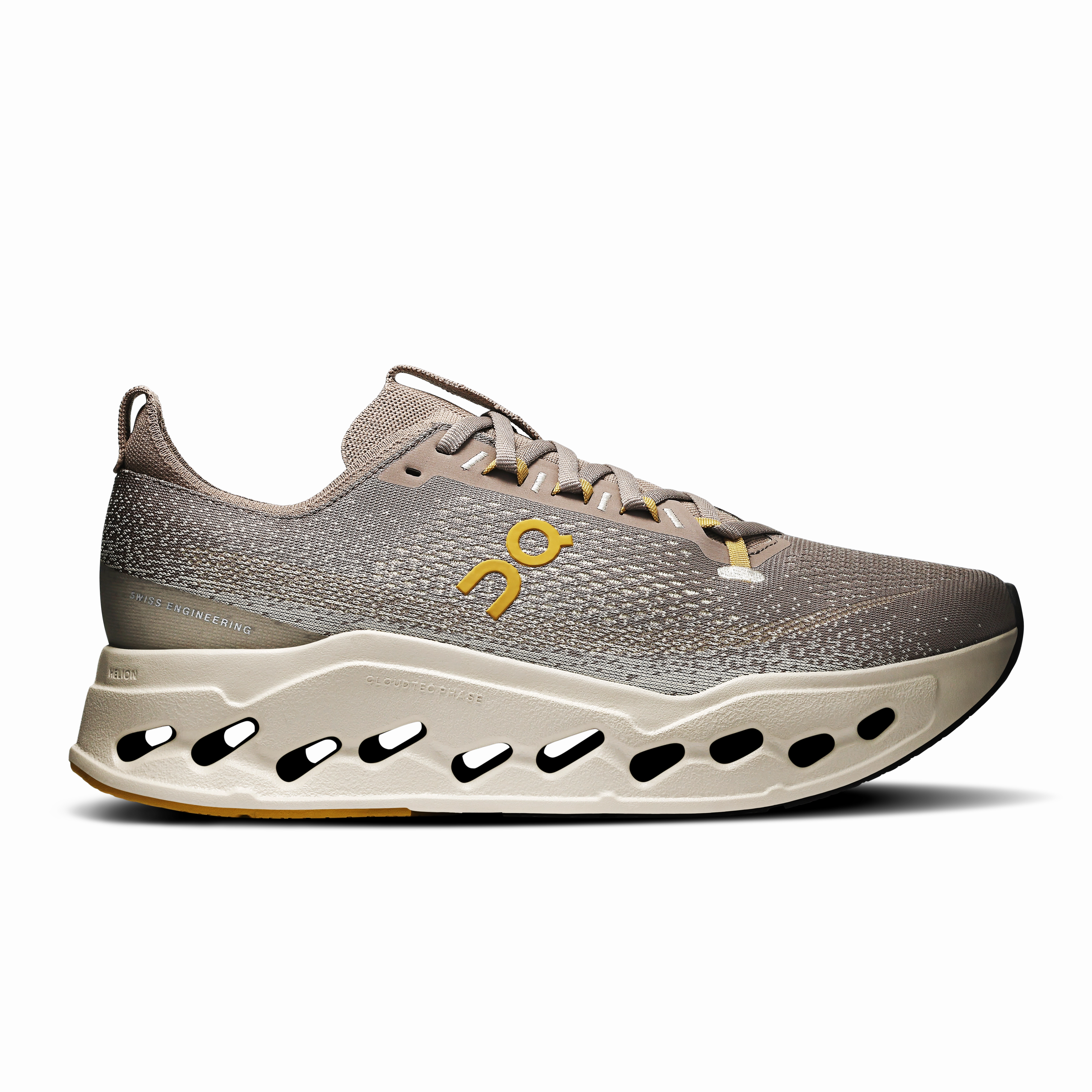 charity - run running shoes On Running Men's Cloudsurfer Max Shoes - Cinder / Pelican