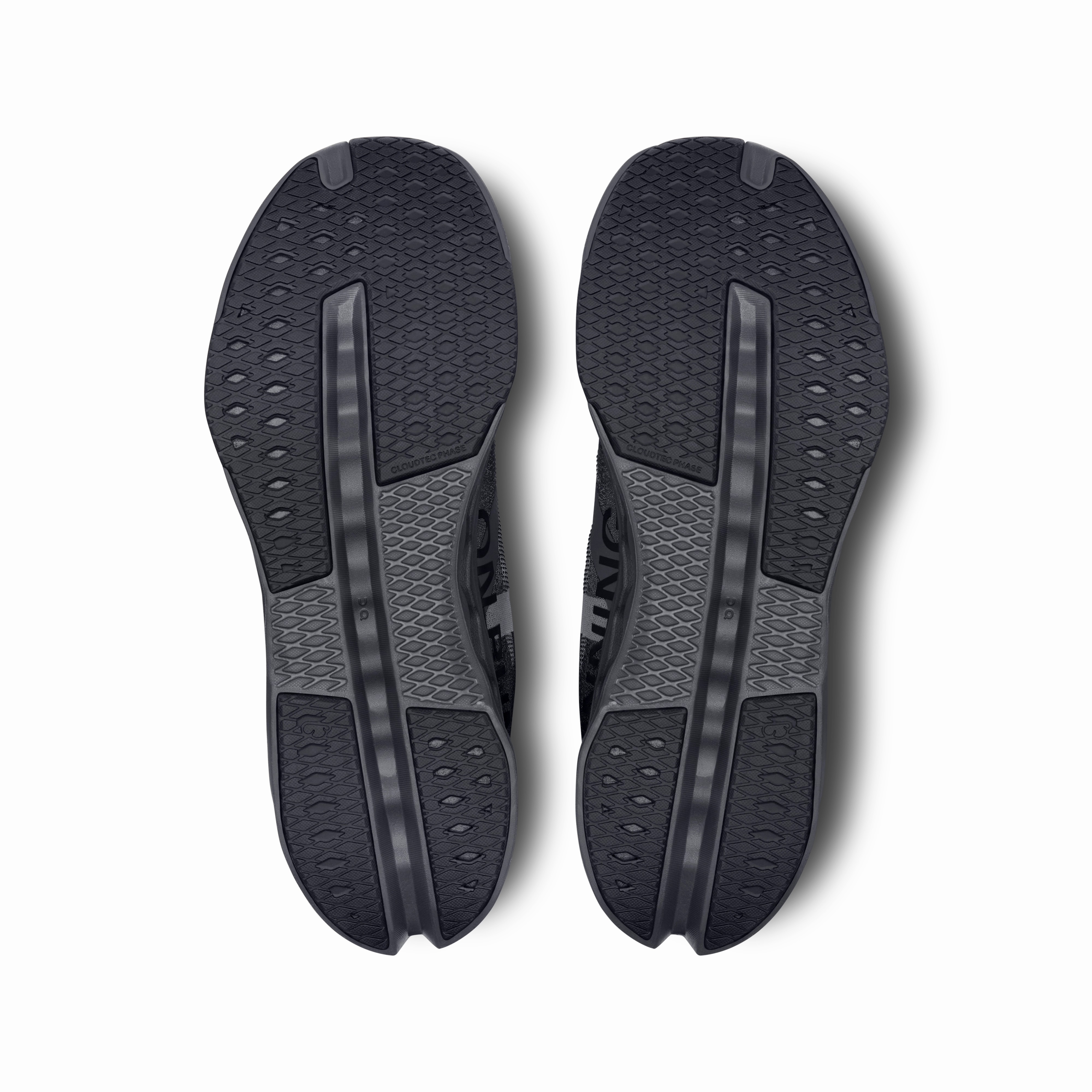 On Running Men's Cloudsurfer Next Wide Shoes - Black / Eclipse Outdoor Flexibility Moisture Management