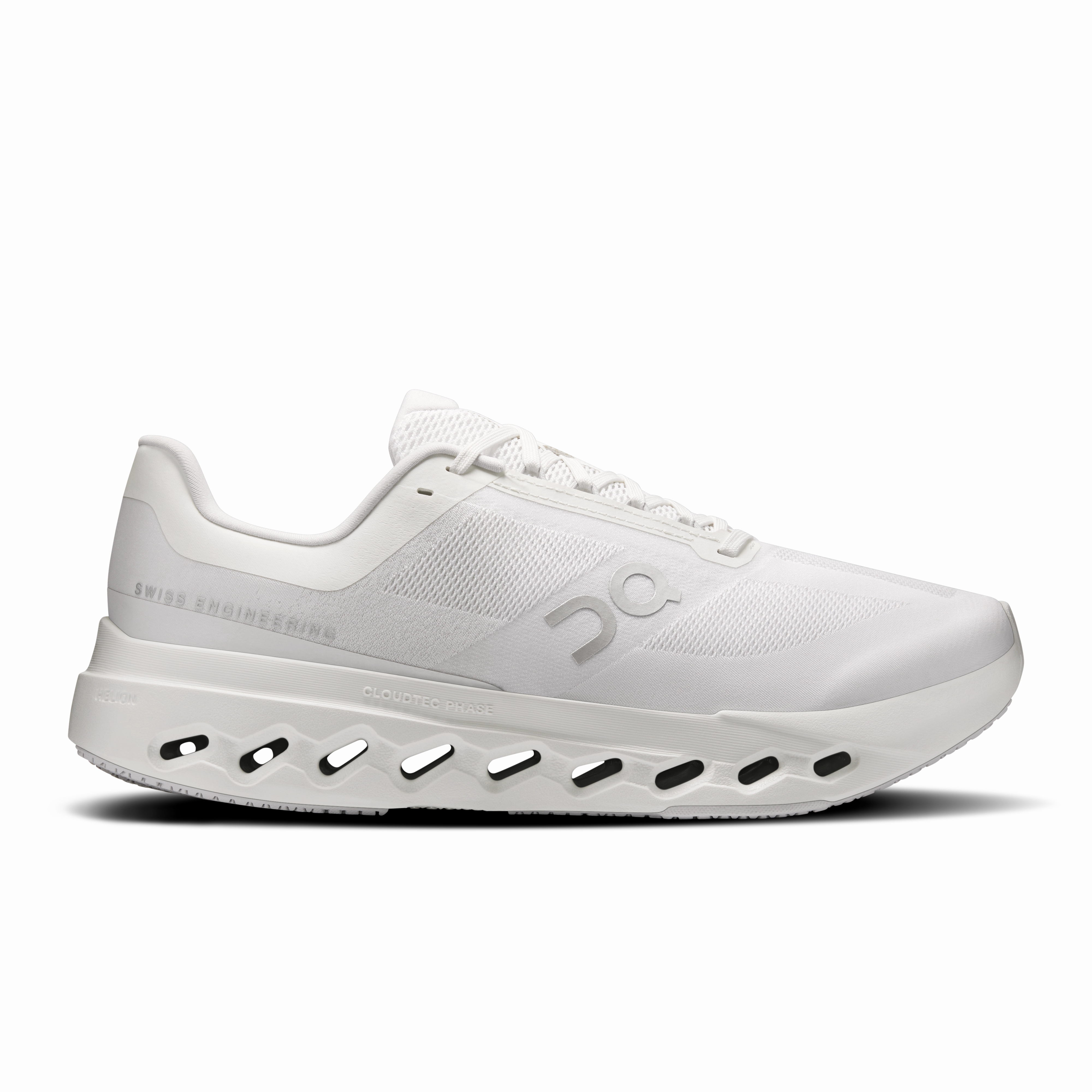 City running On Running Men's Cloudsurfer Next Wide Shoes - White / White