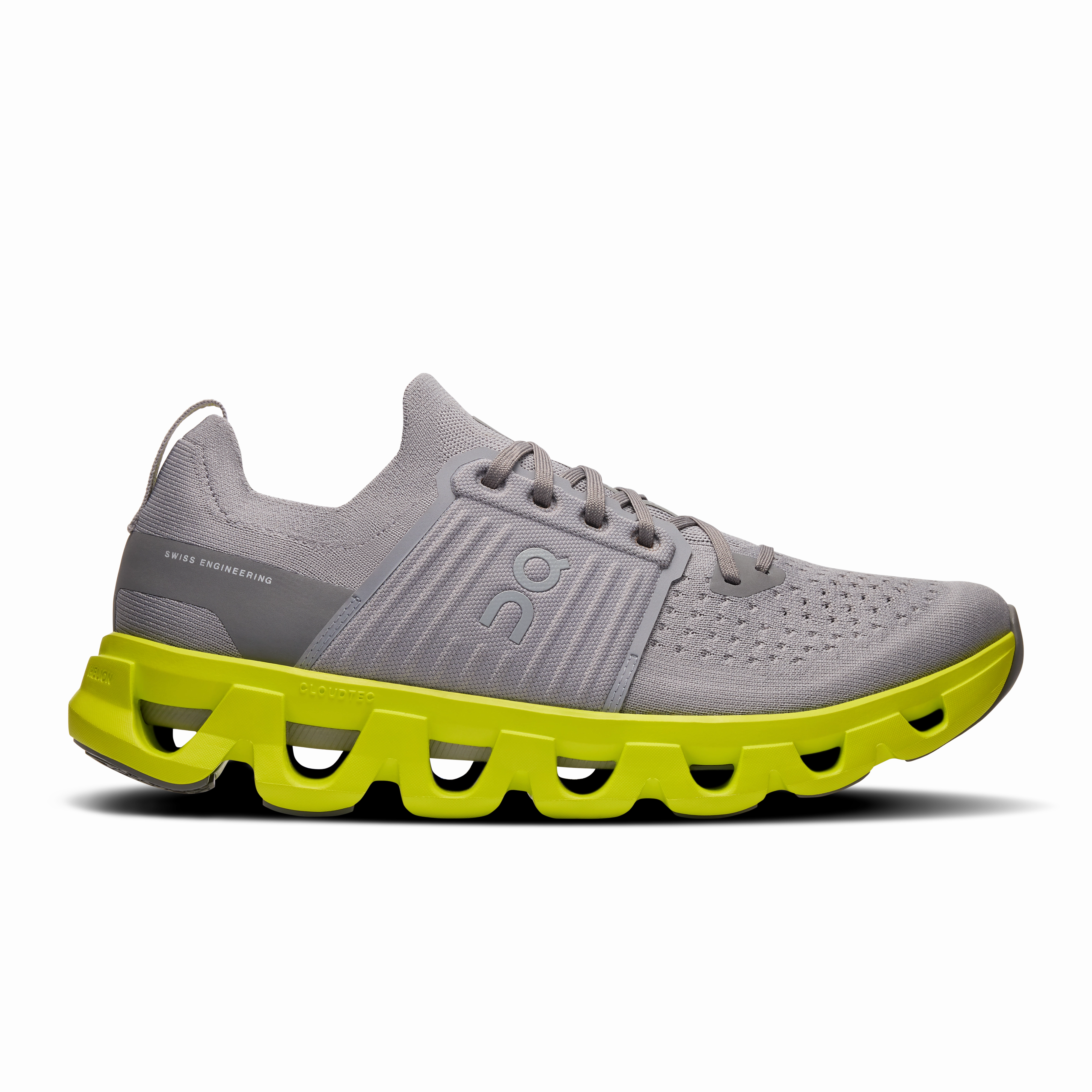 contoured shoes On Running Men's Cloudswift 4 Shoes - Alloy / Lime