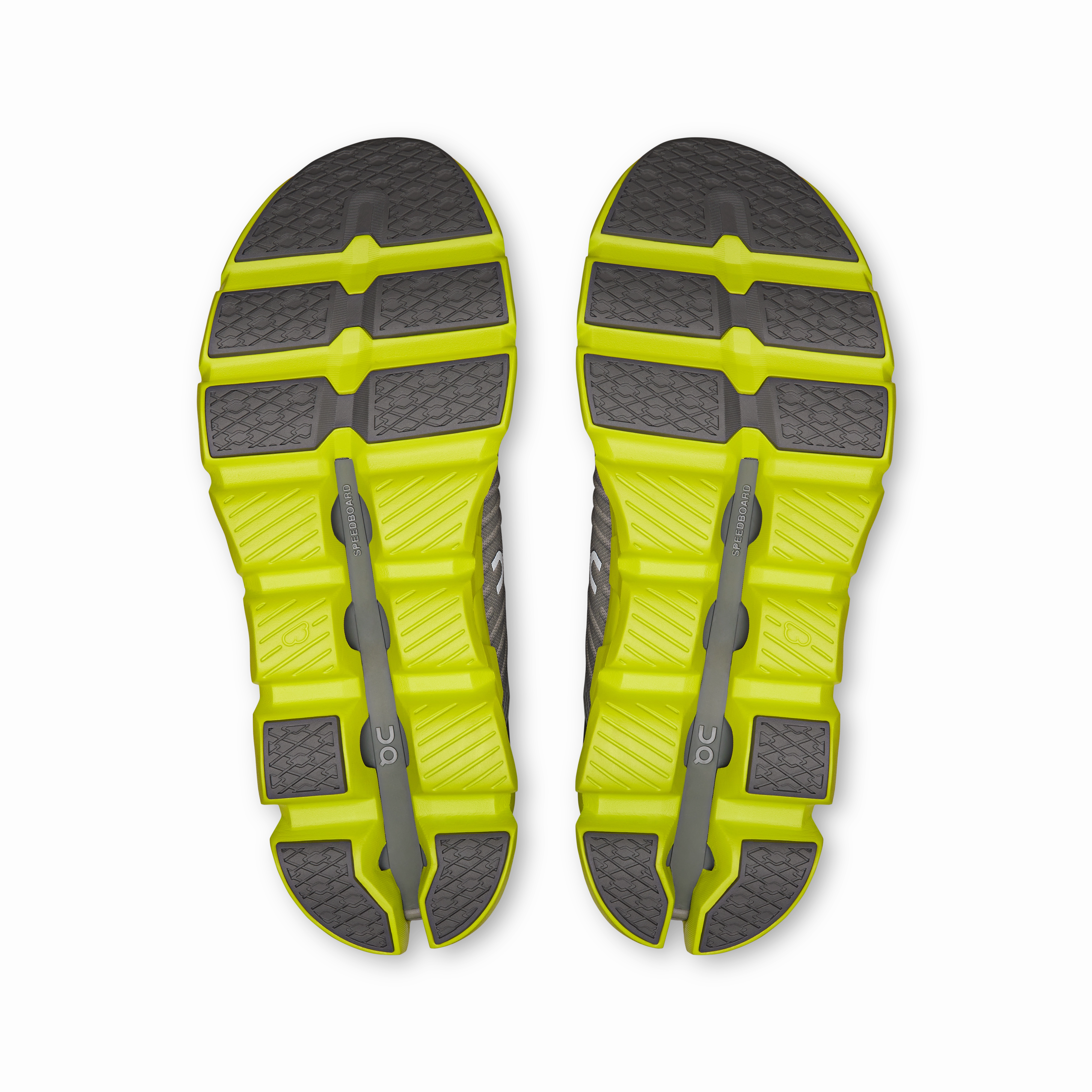 race shoes running in a big city shoes On Running Men's Cloudswift 4 Shoes - Alloy / Lime