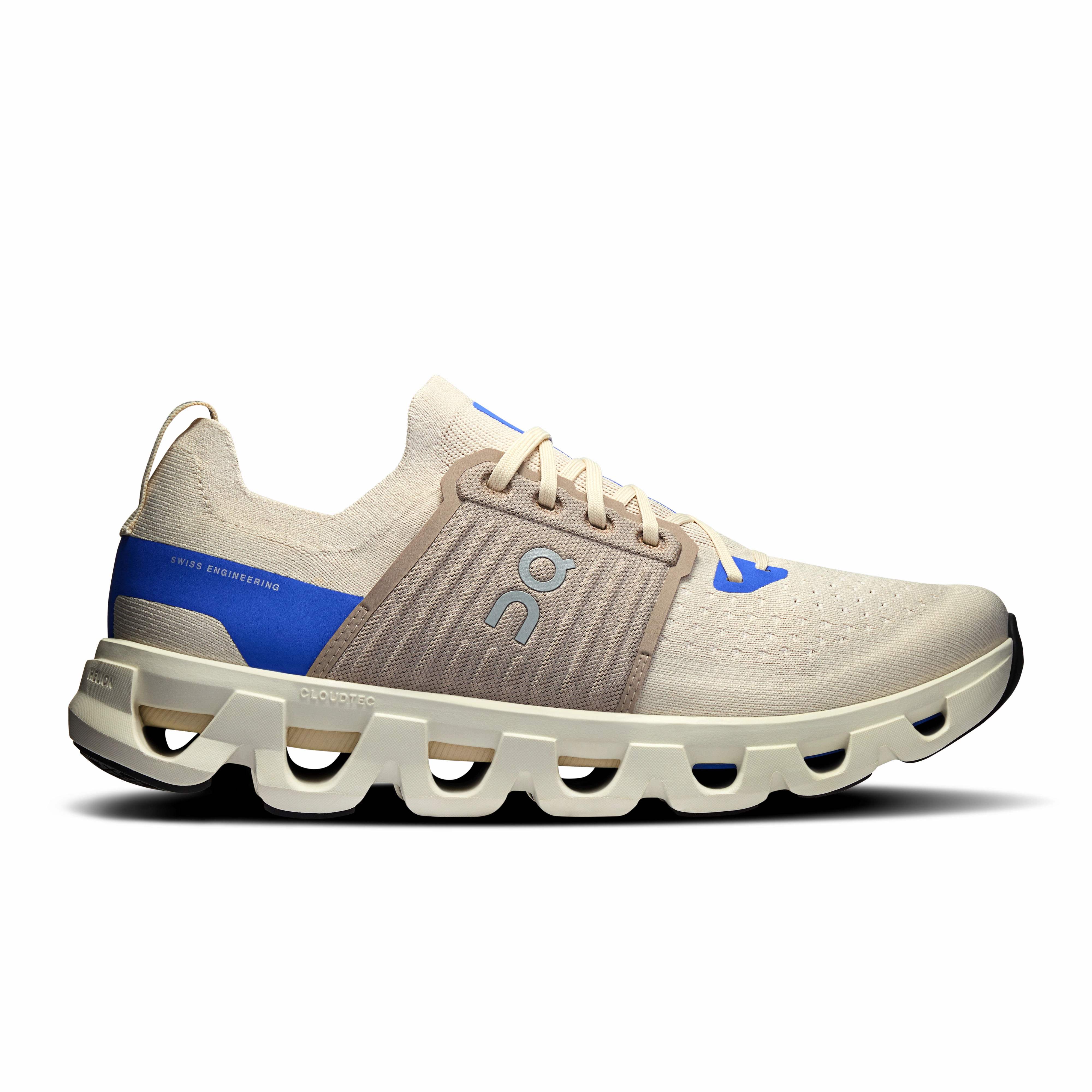 On Running Men's Cloudswift 4 Shoes - Cream / Cobalt Cooling Ventilation Channels