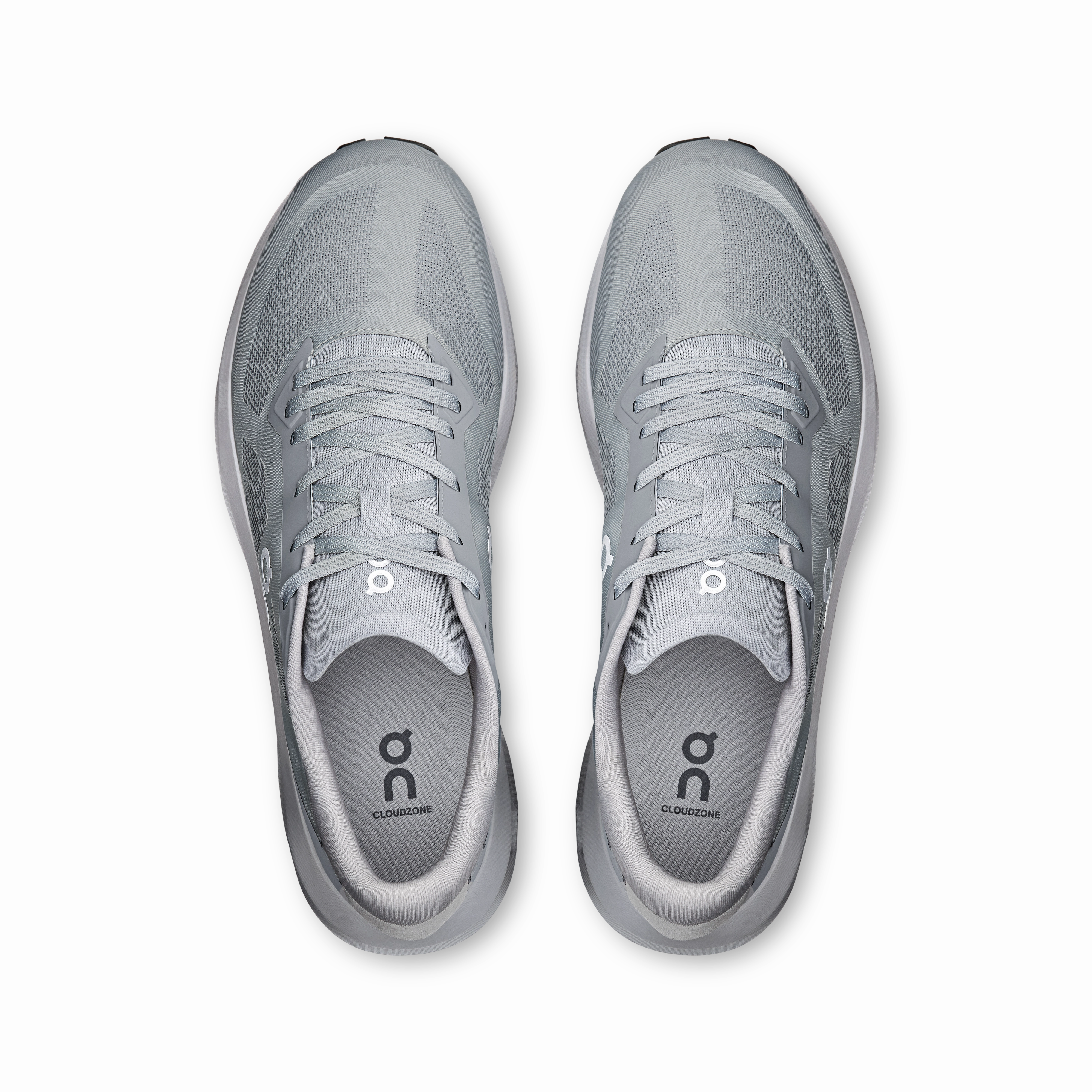 On Running Men's Cloudzone Shoes - Alloy / Rock molded - insole