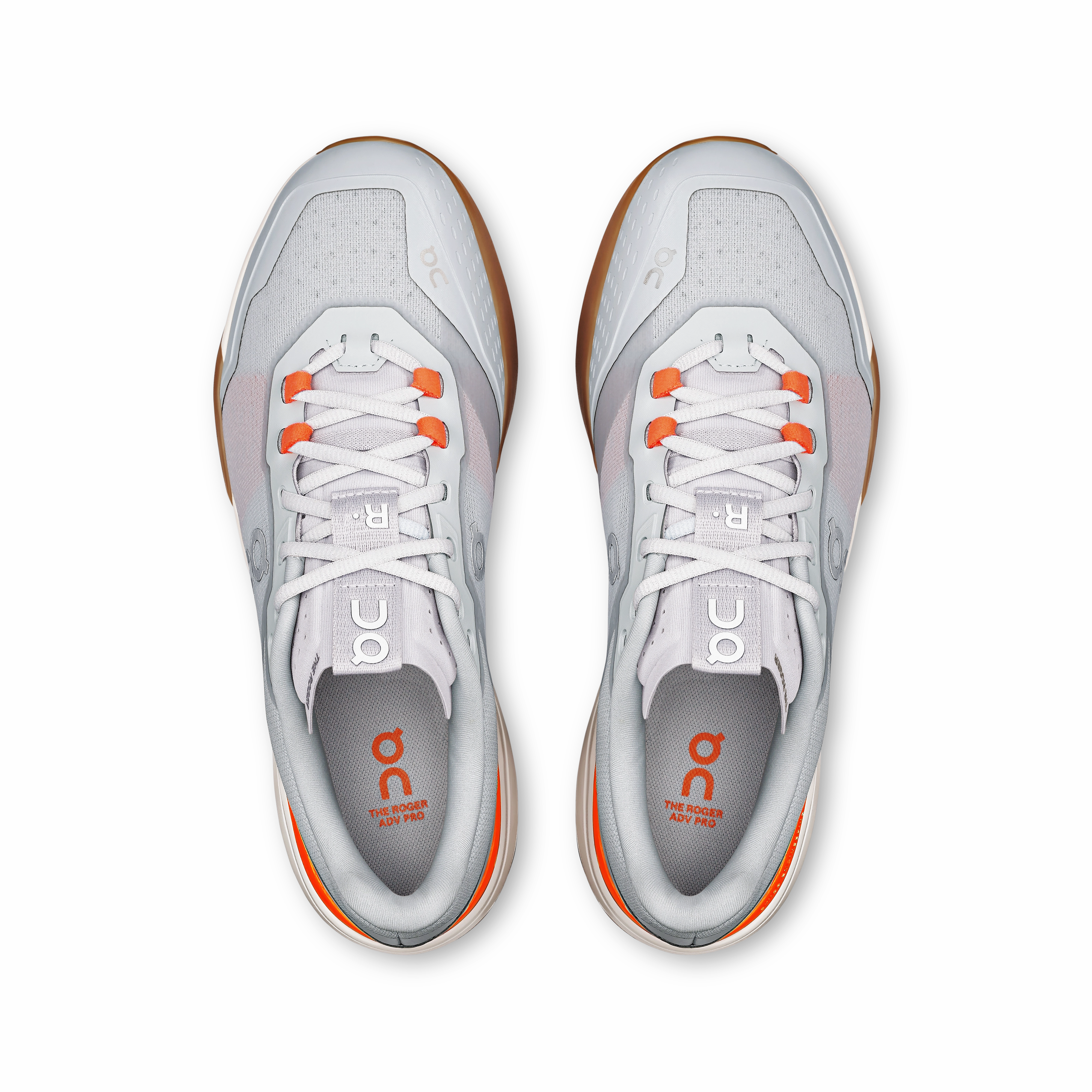 Agile Fit On Running Men's The Roger Advantage Pro Shoes - Glacier / White