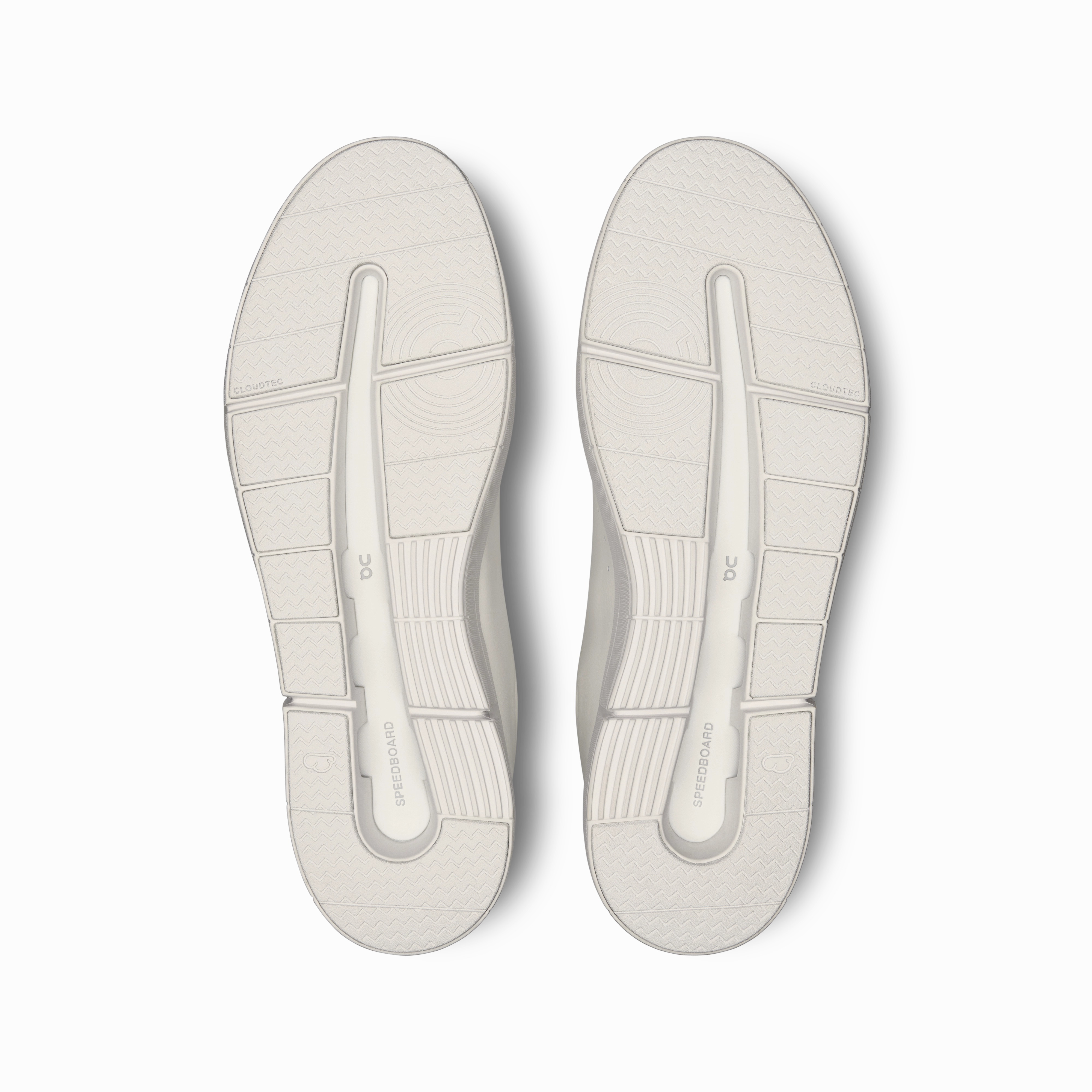 Stability control duathlon running gear On Running Men's The Roger Advantage Shoes - White / Undyed