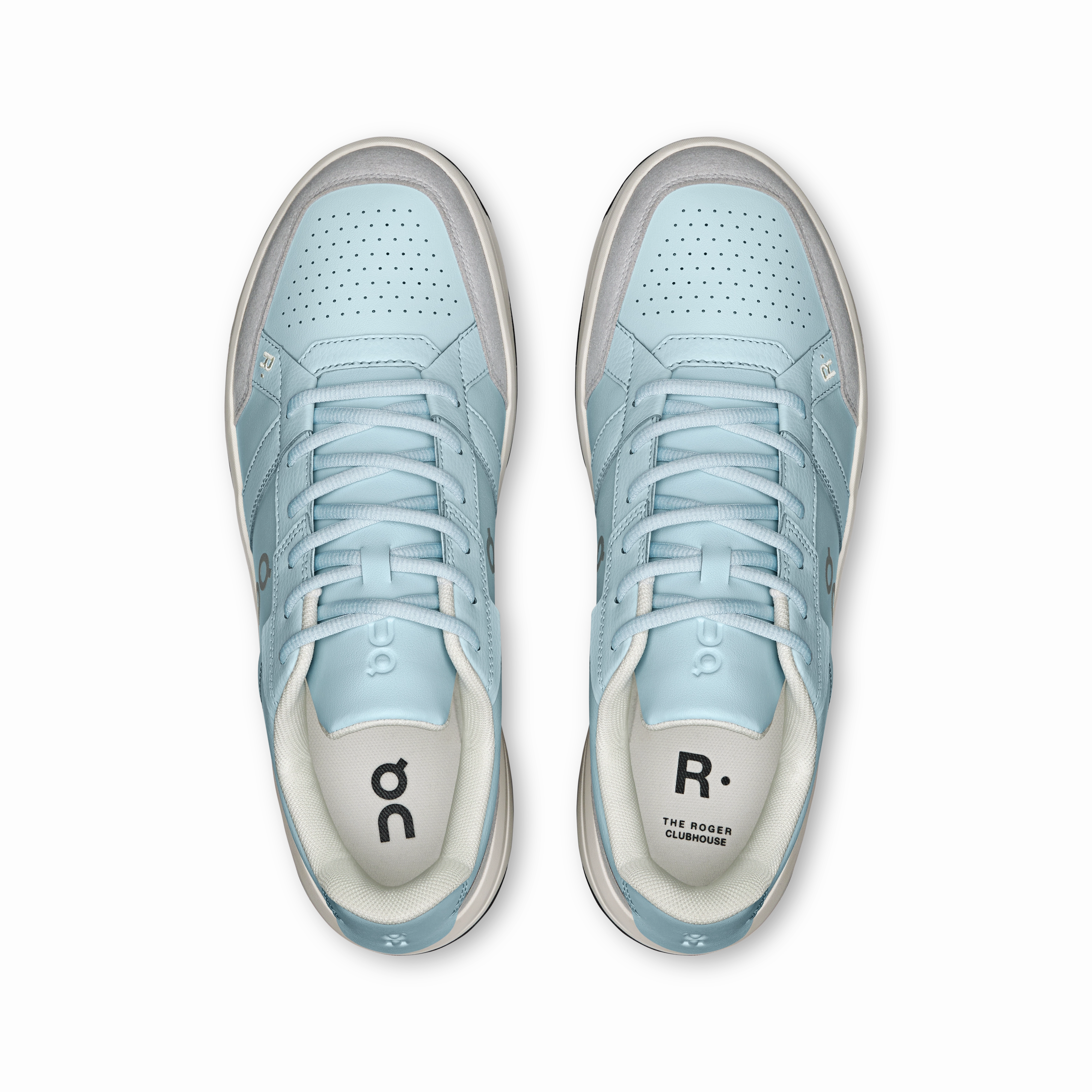 Cold weather defense On Running Men's The Roger Clubhouse Shoes - Arctic / Ivory