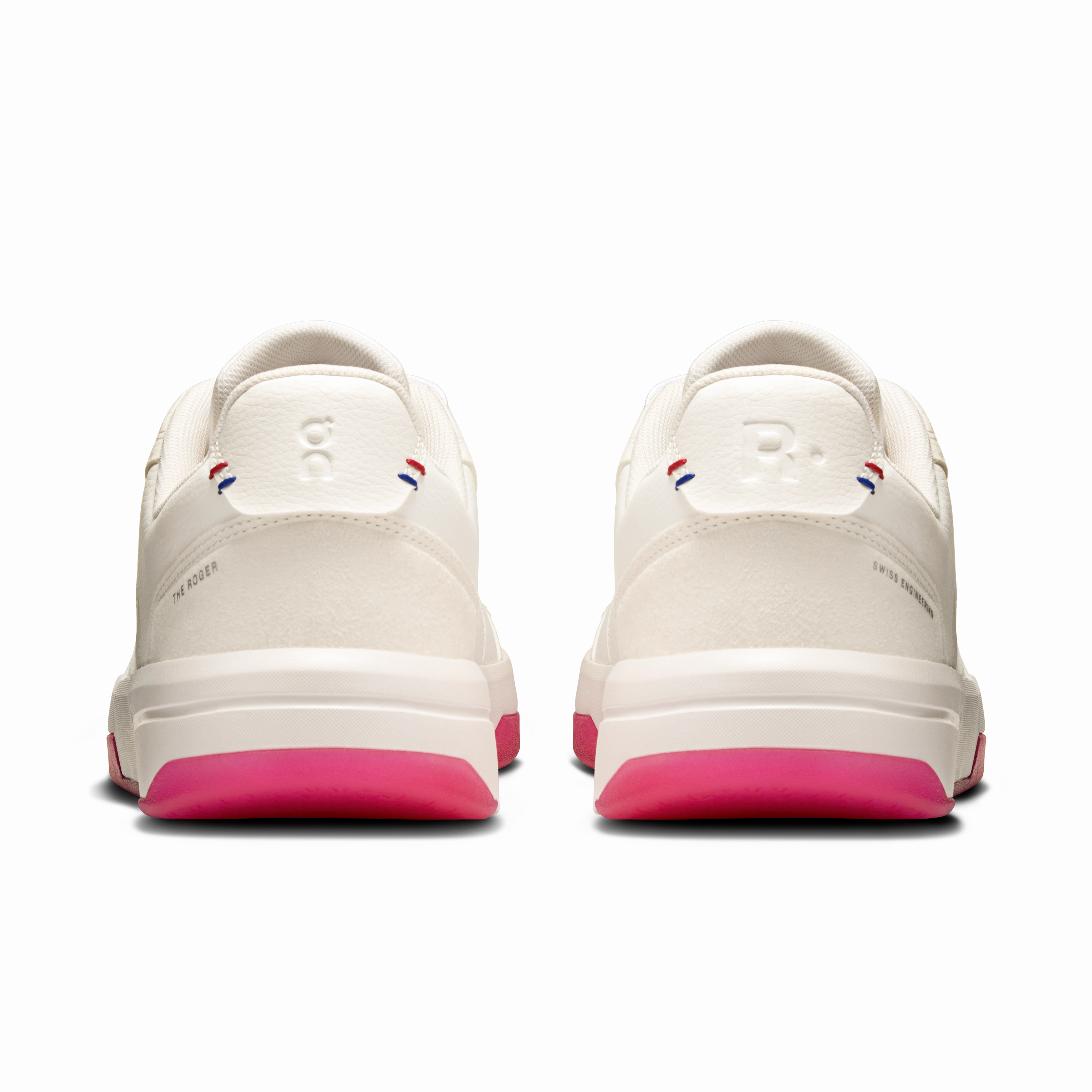 Variable Lugs versatile - use shoes On Running Men's The Roger Clubhouse Shoes - White / Grenadine