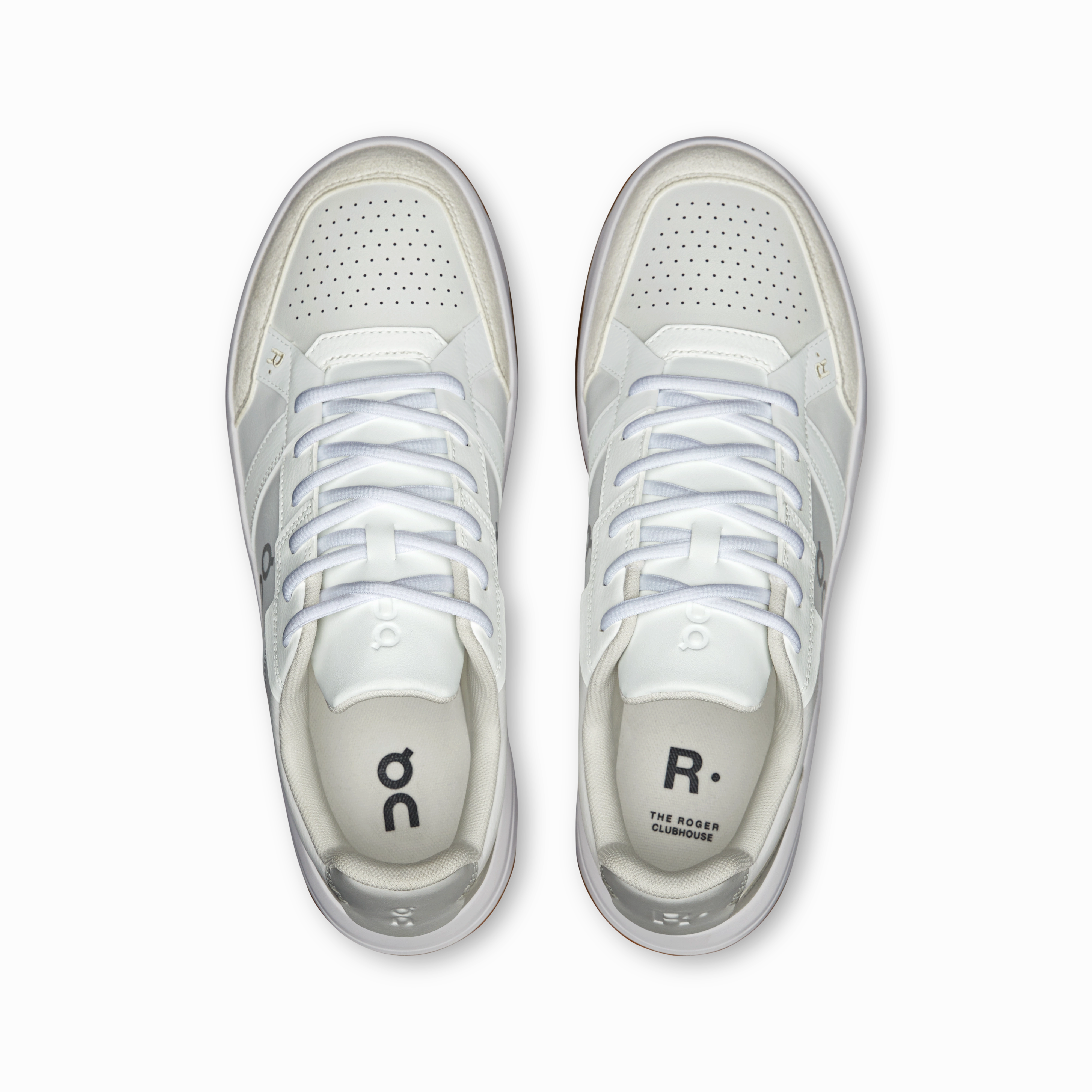 On Running Men's The Roger Clubhouse Shoes - White / Ivory steampunk - themed running gear Fitness Tracker Compatibility