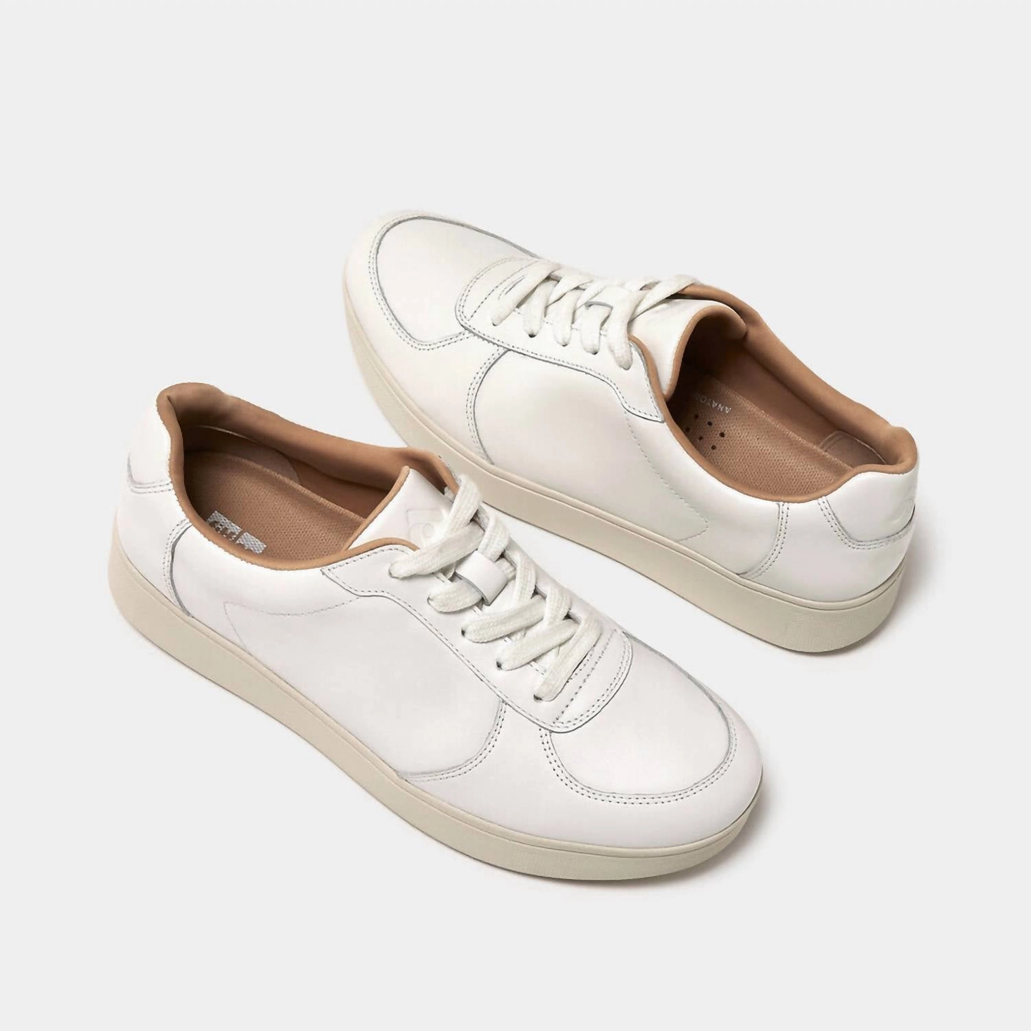 Women's Rally Leather Panel Sneaker In Urban White Light support