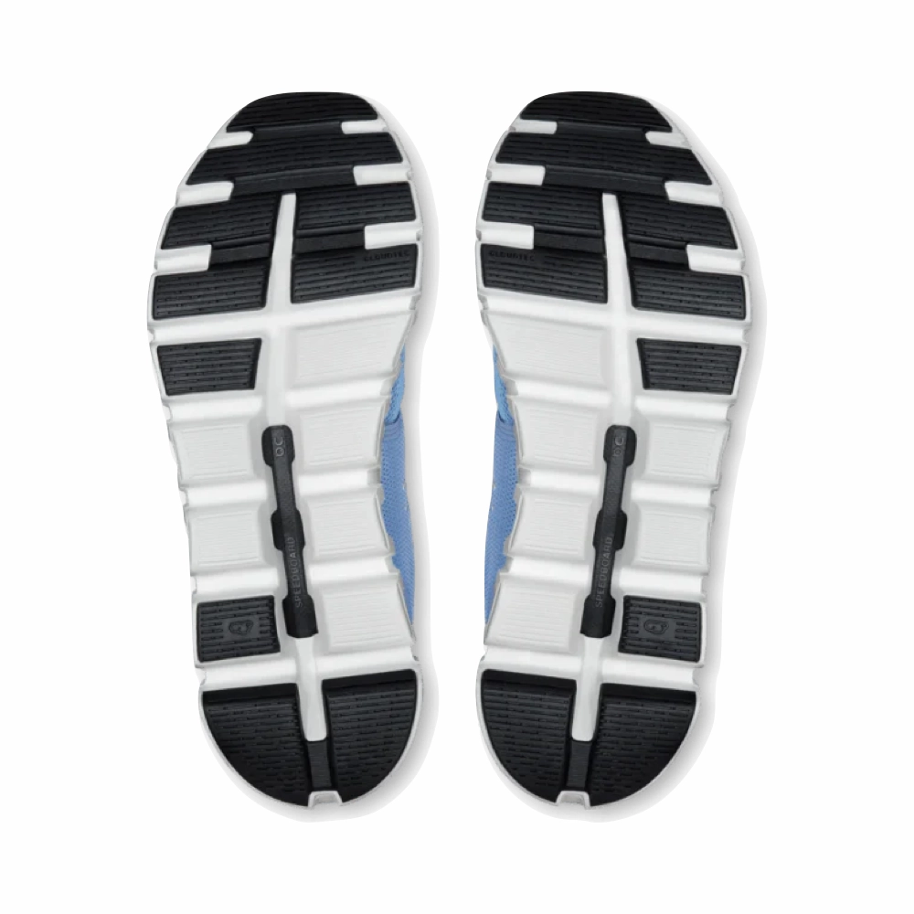 On Women's Cloud 6 Sneaker in Chambray/White Urban Sport