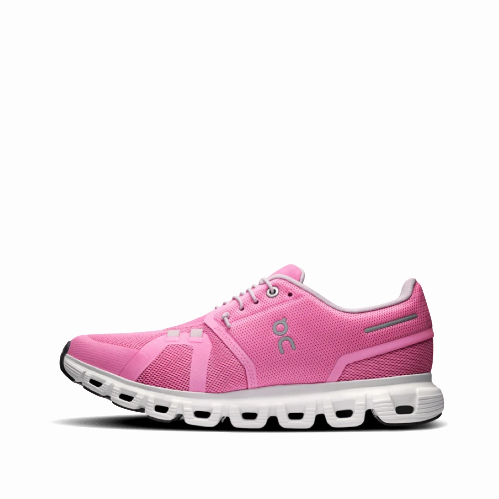 Abrasion resistant Outfit Choice On Women's Cloud 6 Sneaker in Raspberry/White