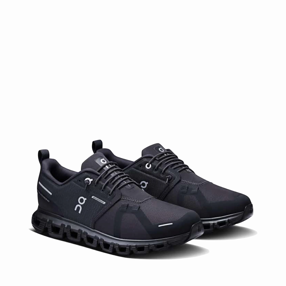 Modern On Women's Cloud 6 Waterproof Sneaker in Black/Black