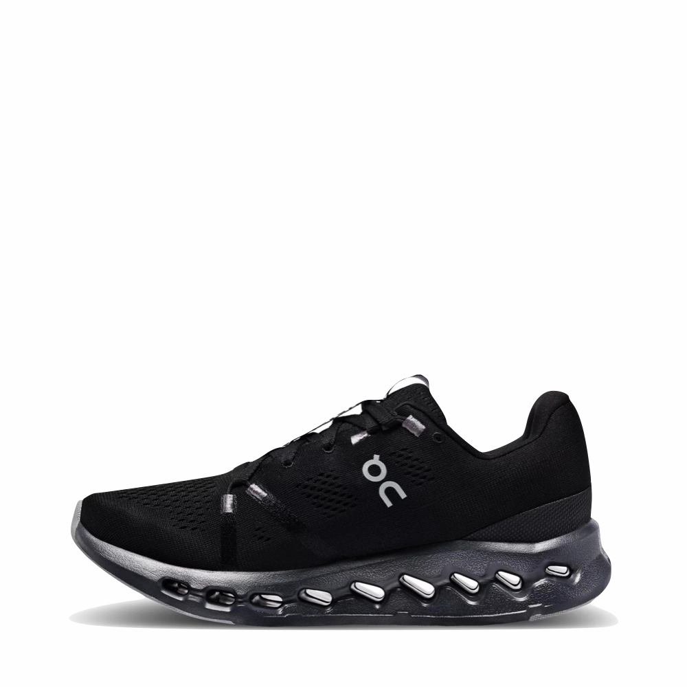 Youth Style On Women's Cloudsurfer Running Sneaker in All Black