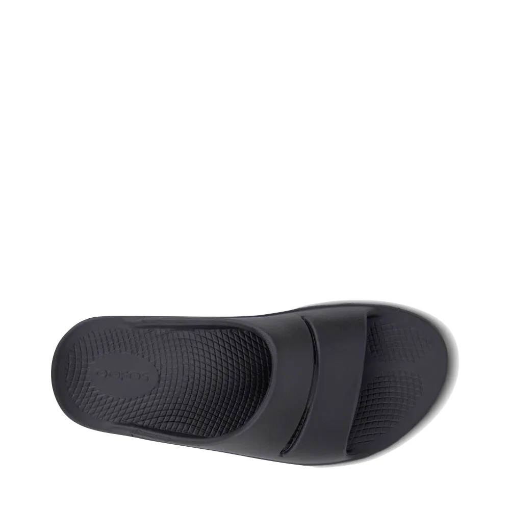 ModernDesign OOfos OOahh Slide Sandal in Black