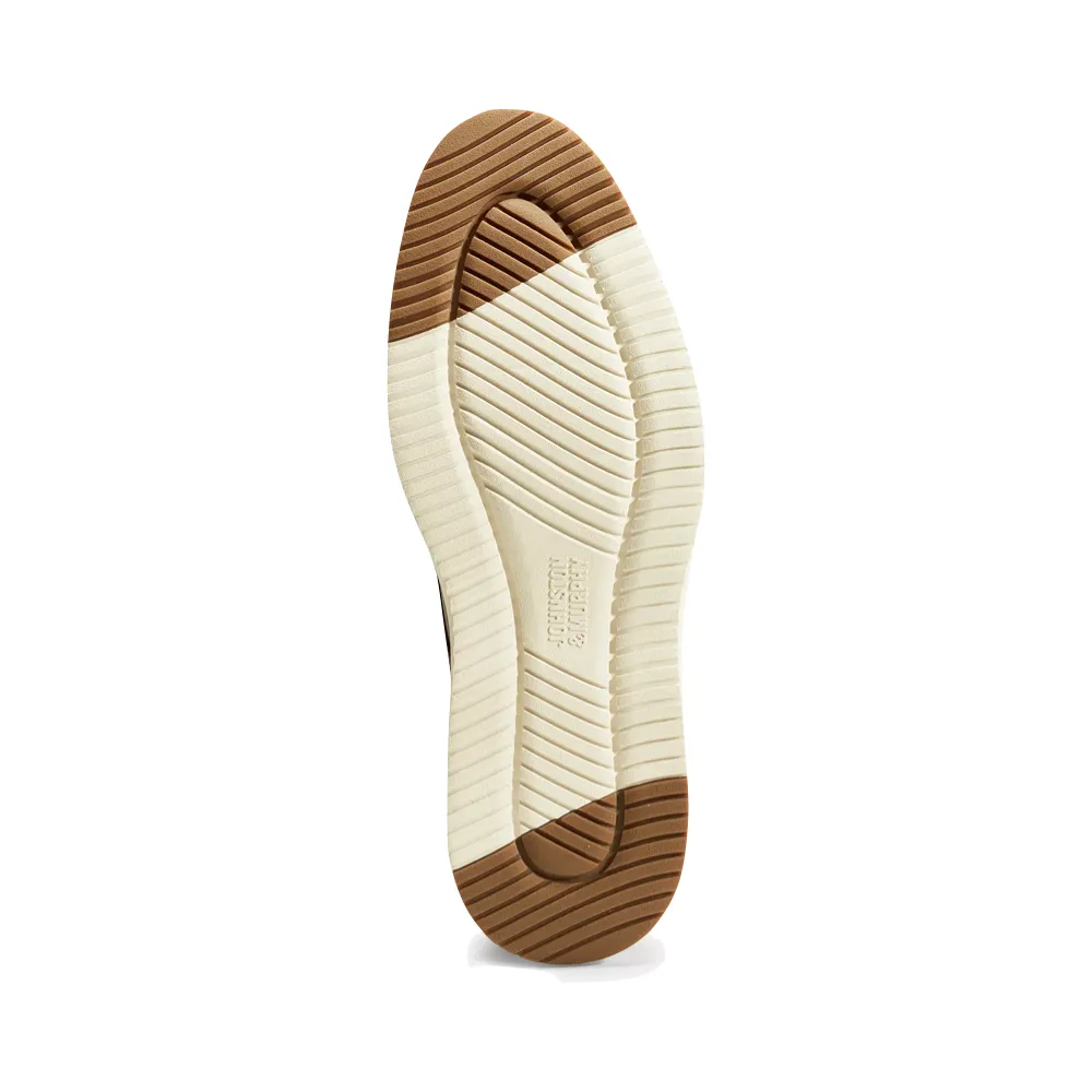 Parent Pace Johnston & Murphy Men's Upton Plain Toe Leather Lace Oxford in Tan