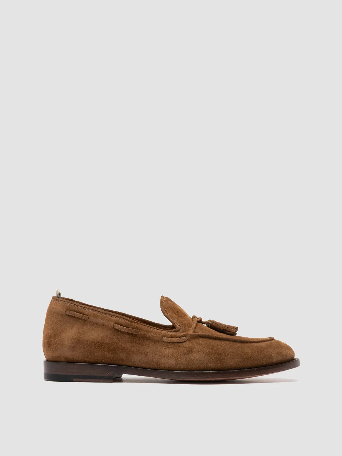 OPERA 002 - Brown Suede Tassel Loafers Easy Step Noon Break