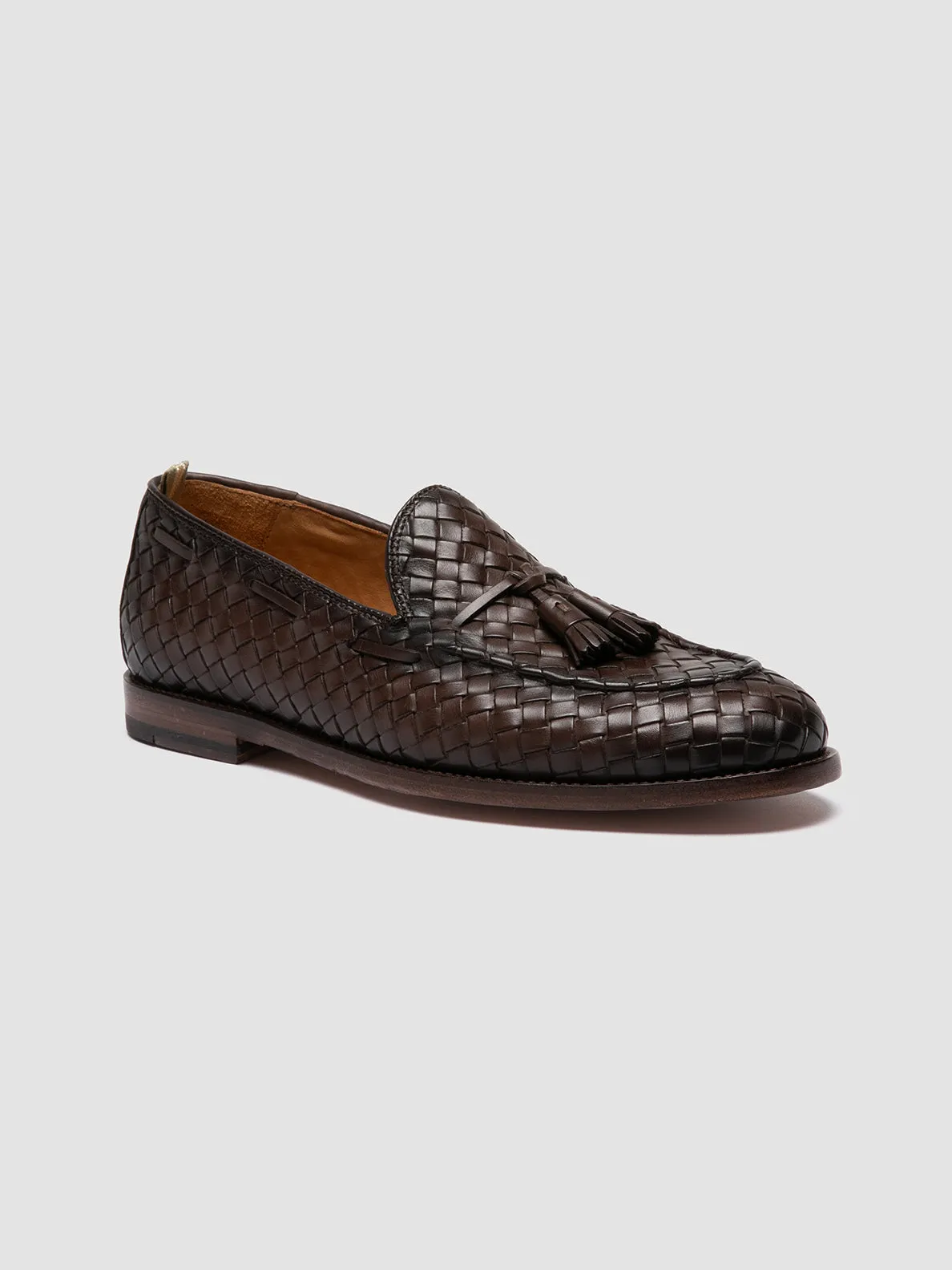 Light Move OPERA 004 - Dark Brown Leather Tassel Loafers