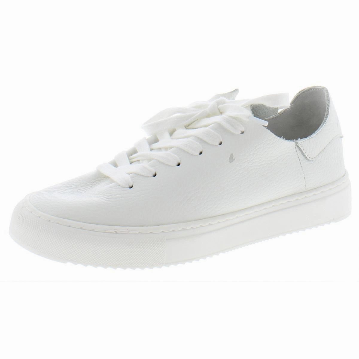 Streamlined Build Smooth Control Poppy Womens Leather Lace-Up Fashion Sneakers
