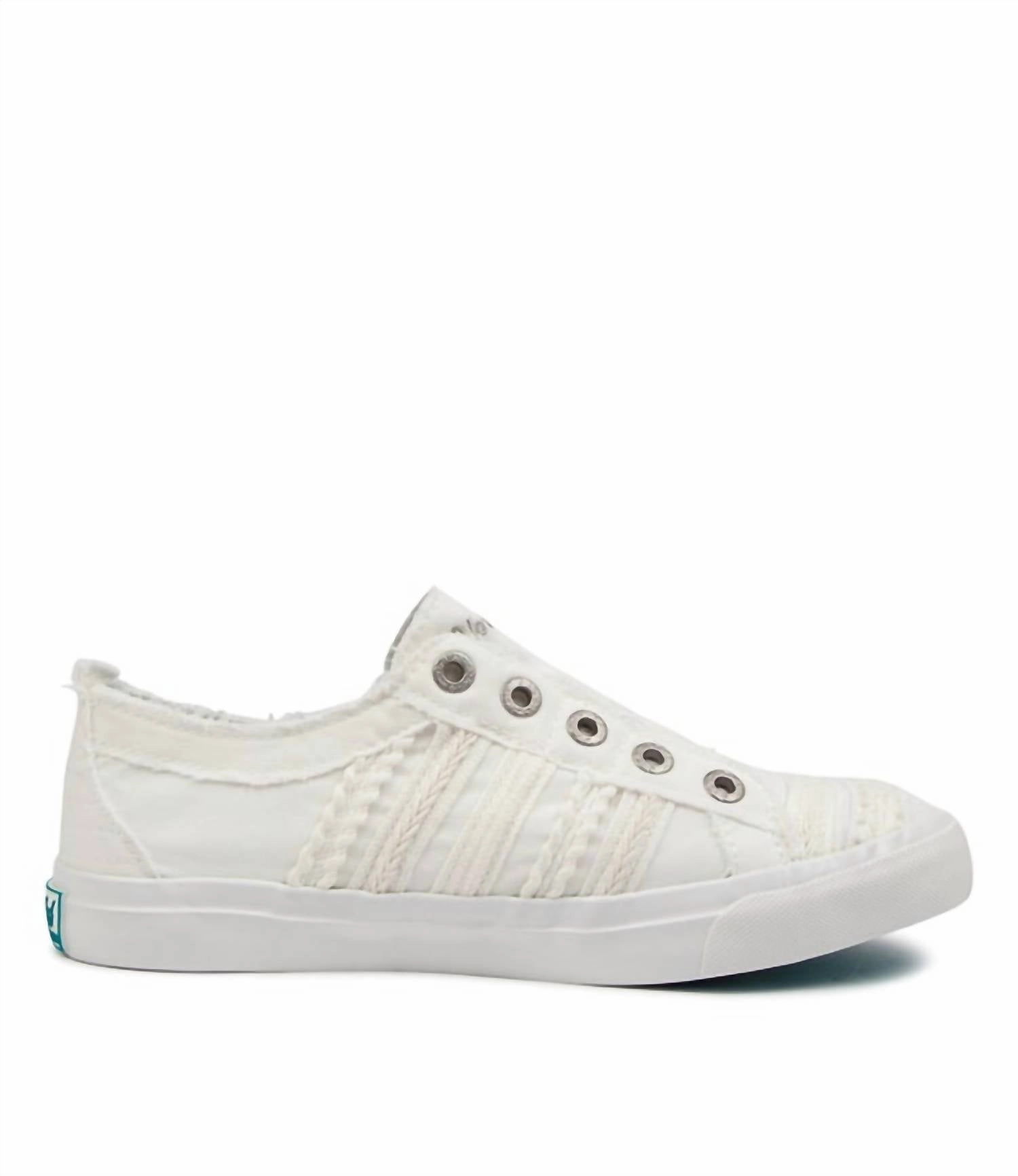 CanvasUpper All   Terrain Women's Parlane Sneaker In White