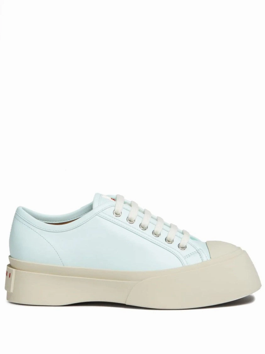 Performance Mode Pablo Leather Platform Sneakers