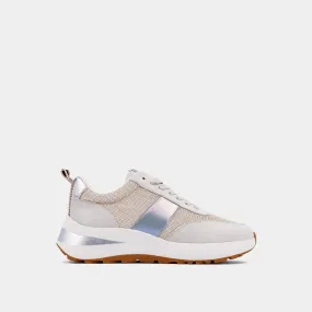 Serafina Sneakers In Silver All Occasion