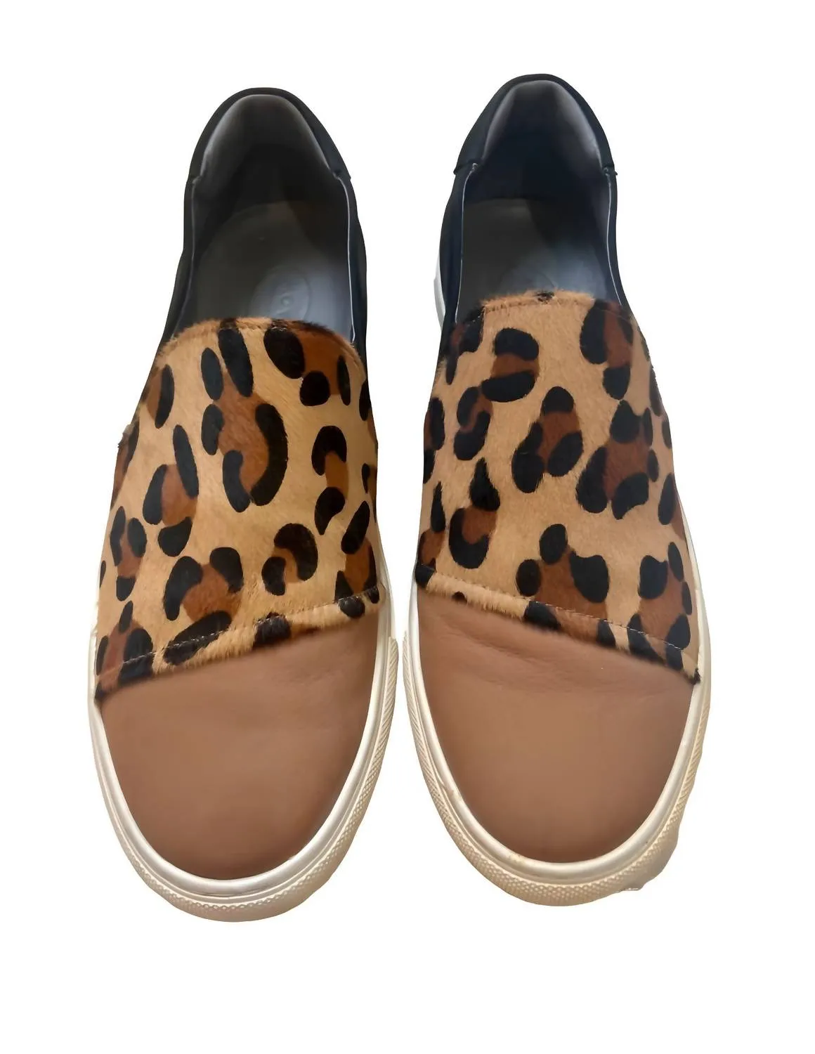 Practical Reinforced Eyestay Noor Sneaker In Brown Leopard