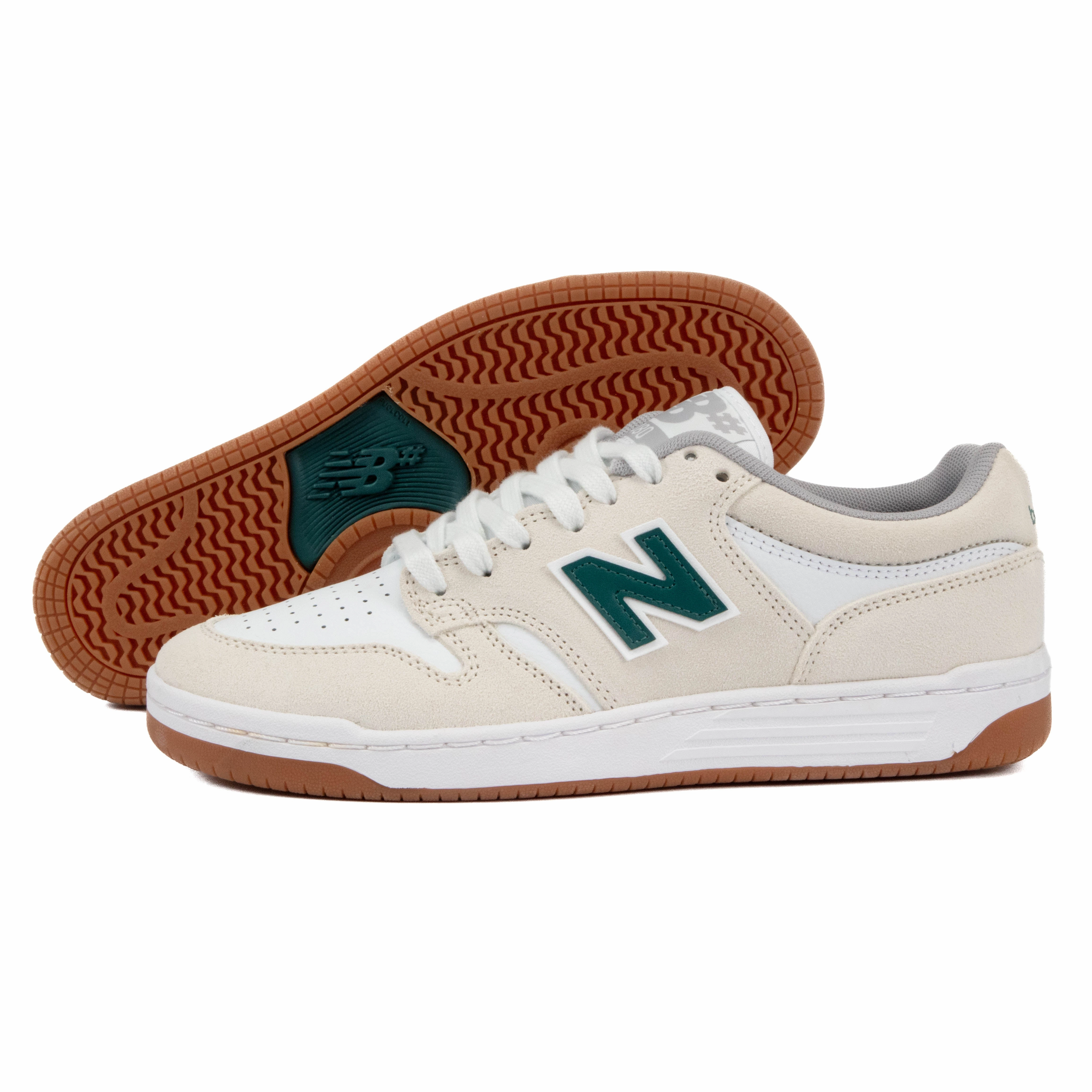 New Balance - 480 JDI (White/Green) Aerobic Performance Optimized suitable for races