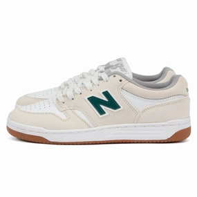 Secure Closure casual - sneakers New Balance - 480 JDI (White/Green)