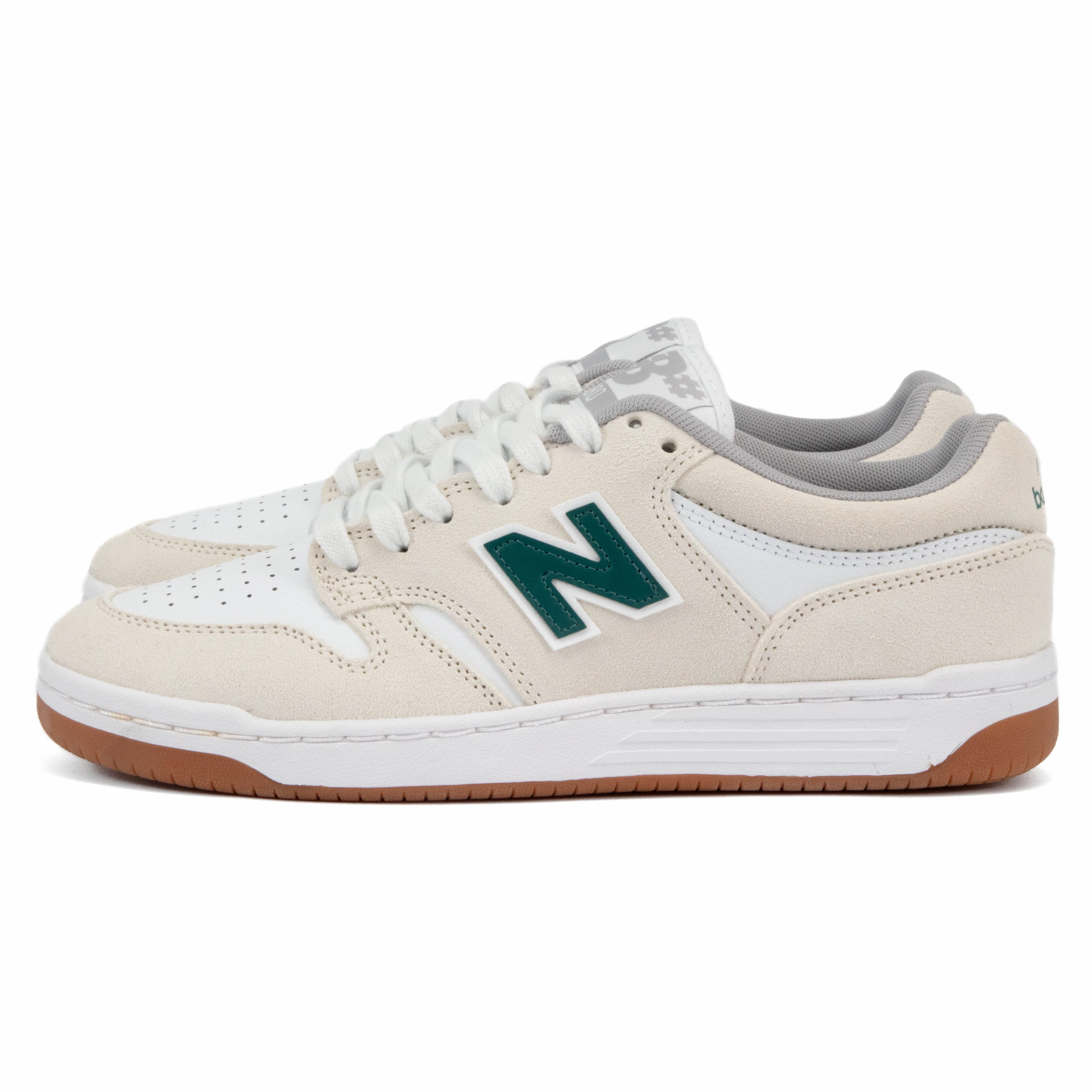 Secure Closure casual - sneakers New Balance - 480 JDI (White/Green)