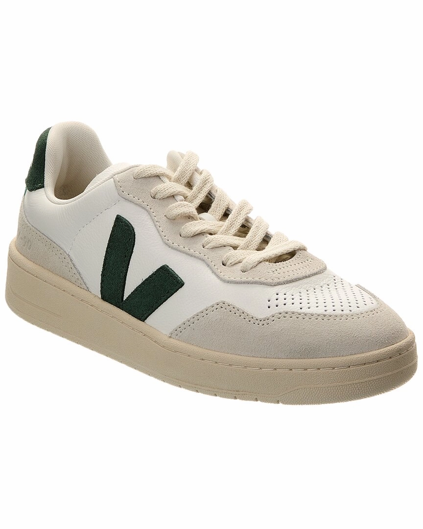 VEJA V-90 Leather Sneaker Flexible Rubber Sole