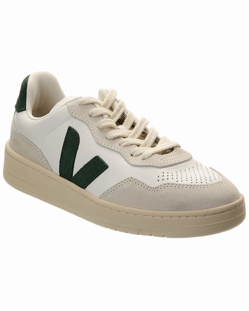 Energy Returning Heel VEJA V-90 Leather Sneaker
