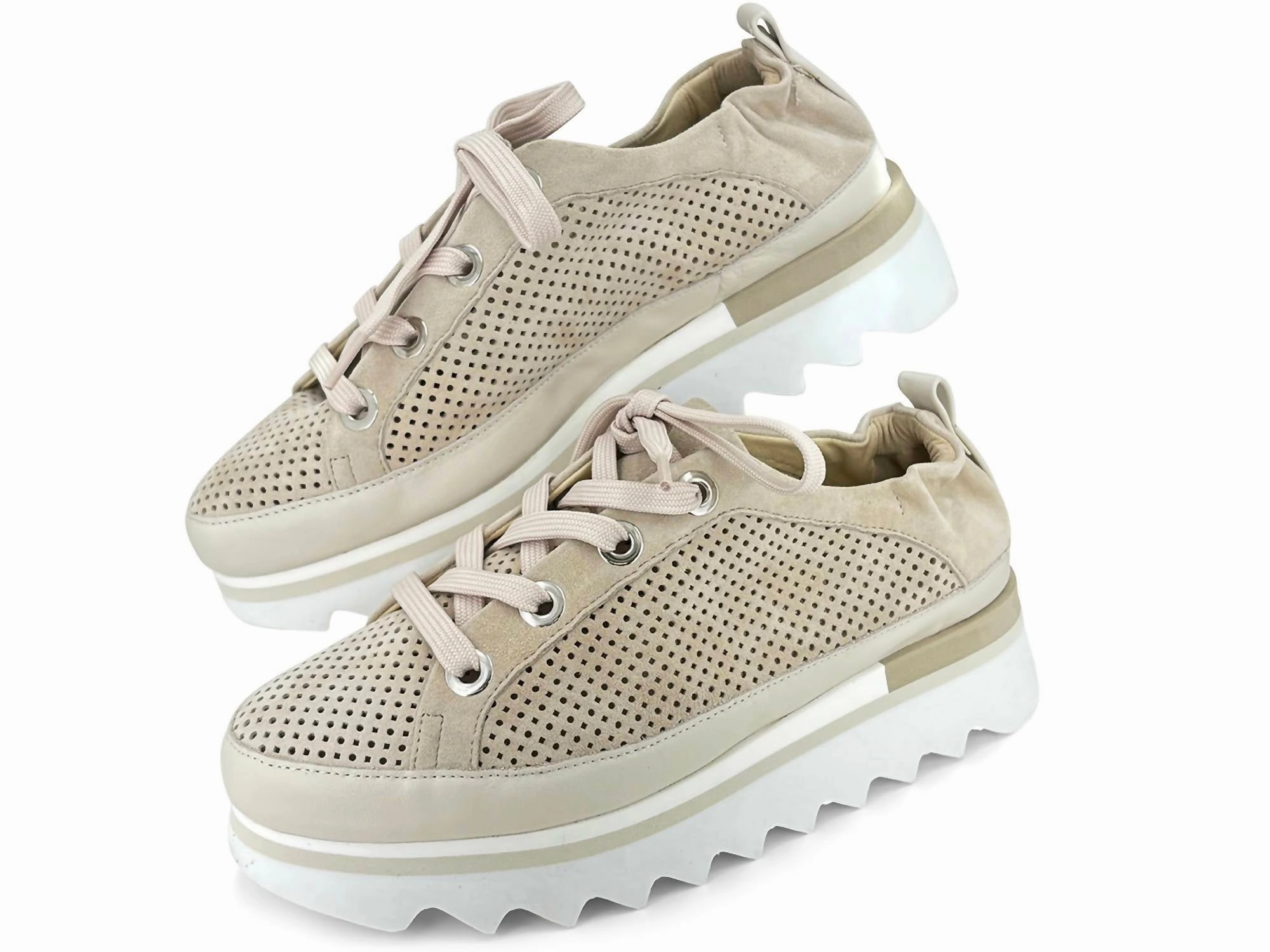 Outdoor Steps Women's Bliss Athleisure Sneaker In Cream