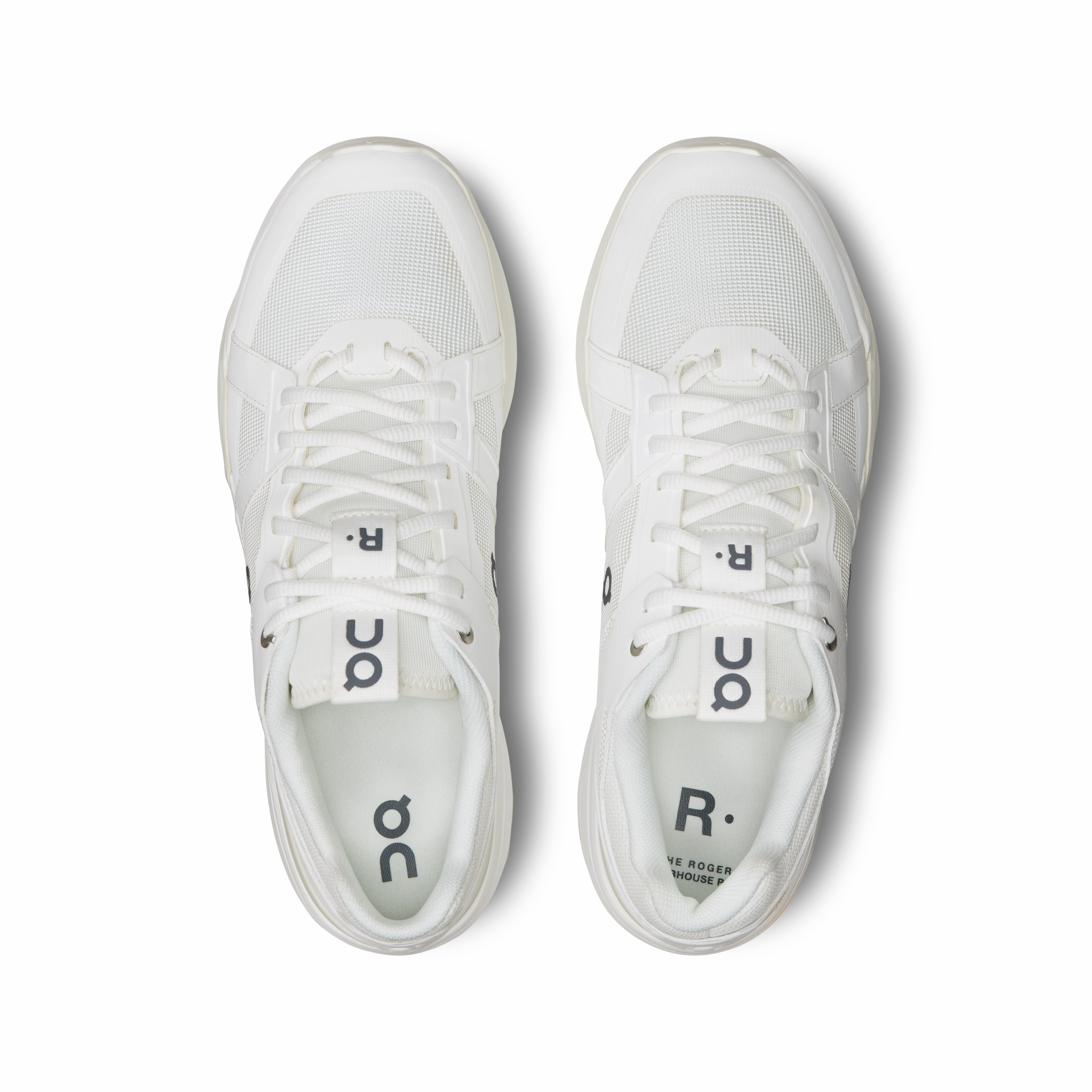 On Running Men's The Roger Clubhouse Pro Shoes - White / Ice Trail Adventure