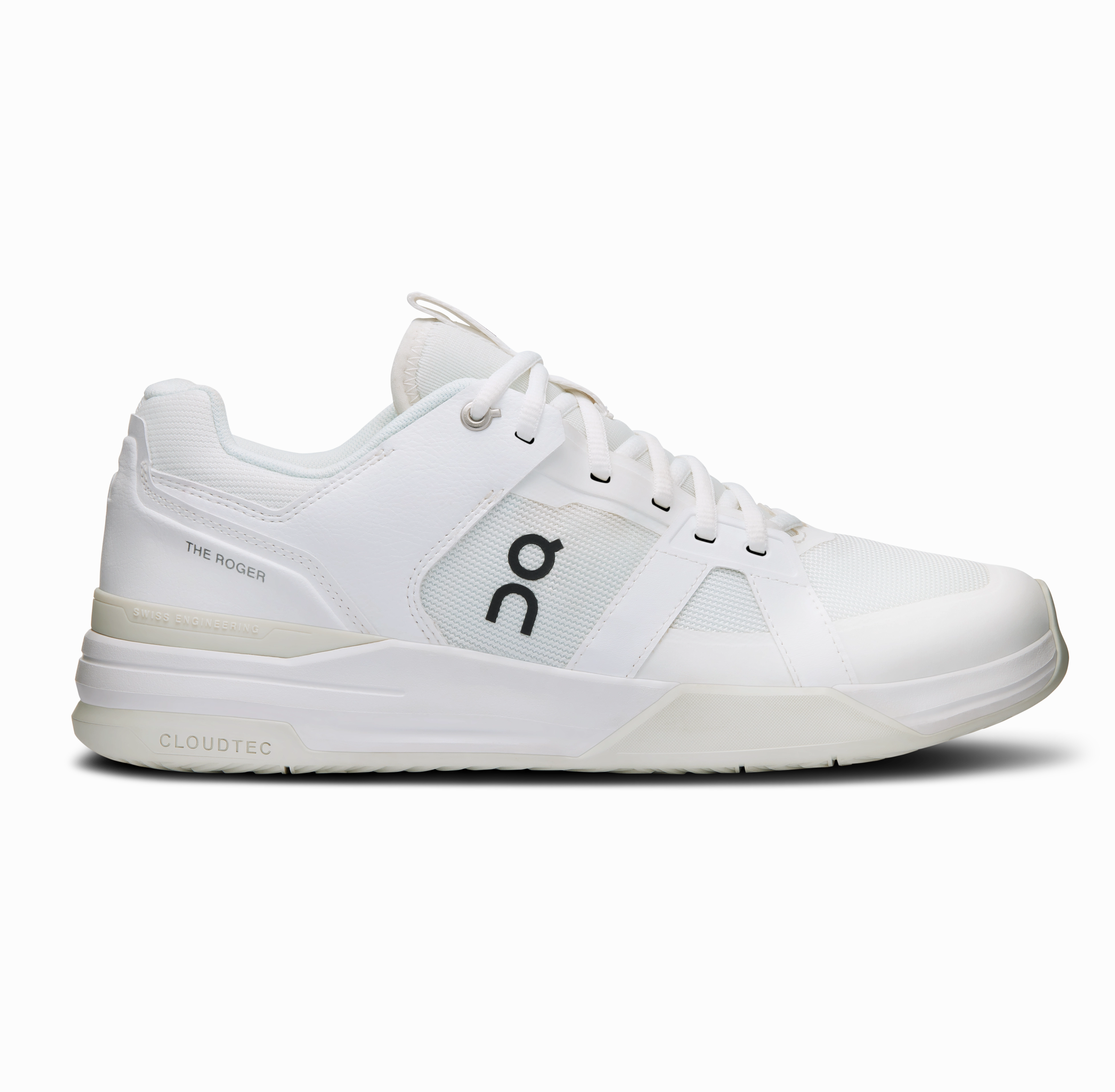 On Running Men's The Roger Clubhouse Pro Shoes - White / Ice indoor - athlete