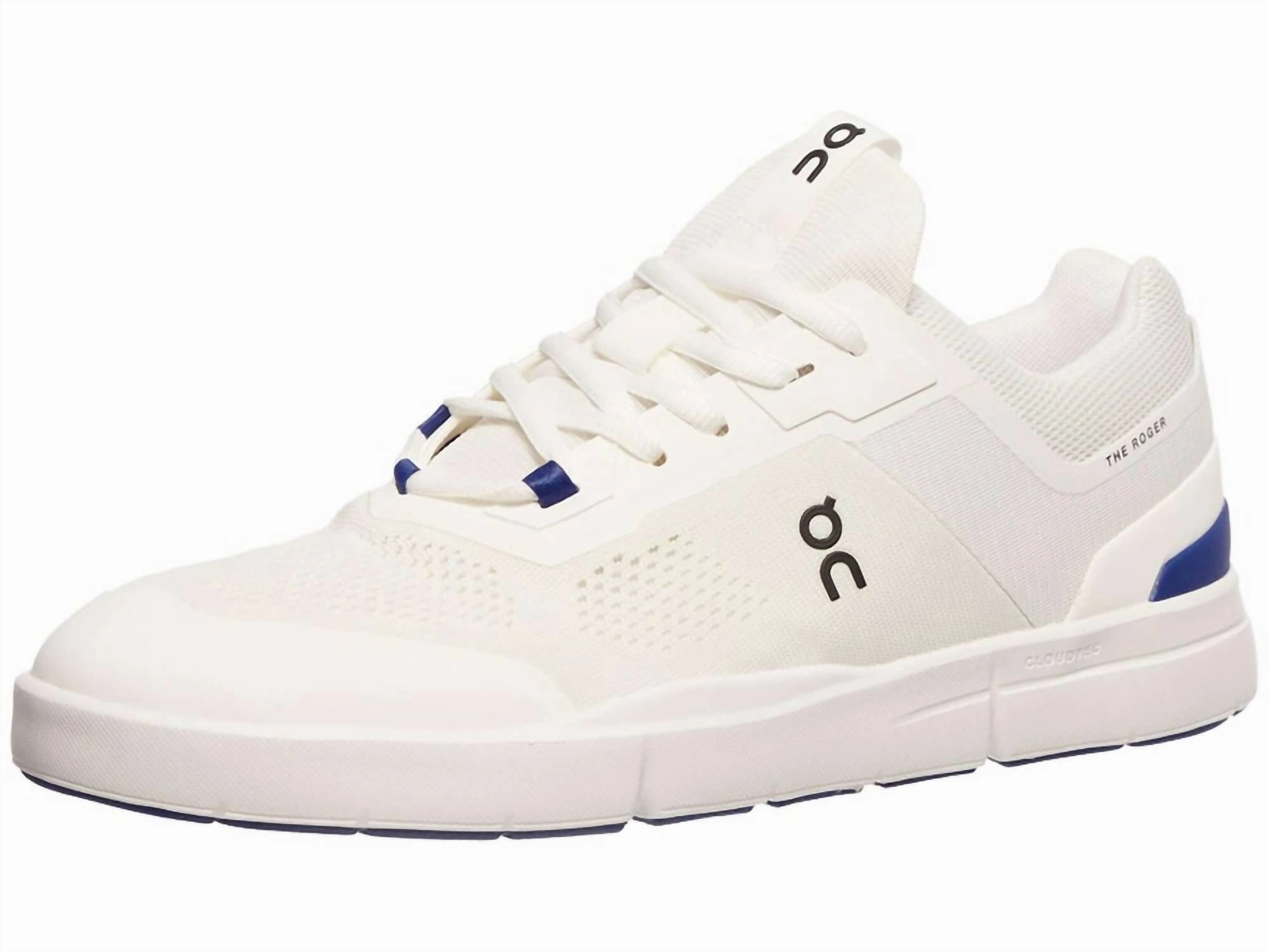 Women's The Roger Spin Sneaker In Undyed-White/indigo Seamless Feel