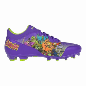 Pivot Support Soft Touch Phenom Elite Men's Scooby-Doo 'Unmasked' Purple Velocity 3.0 Football Cleats